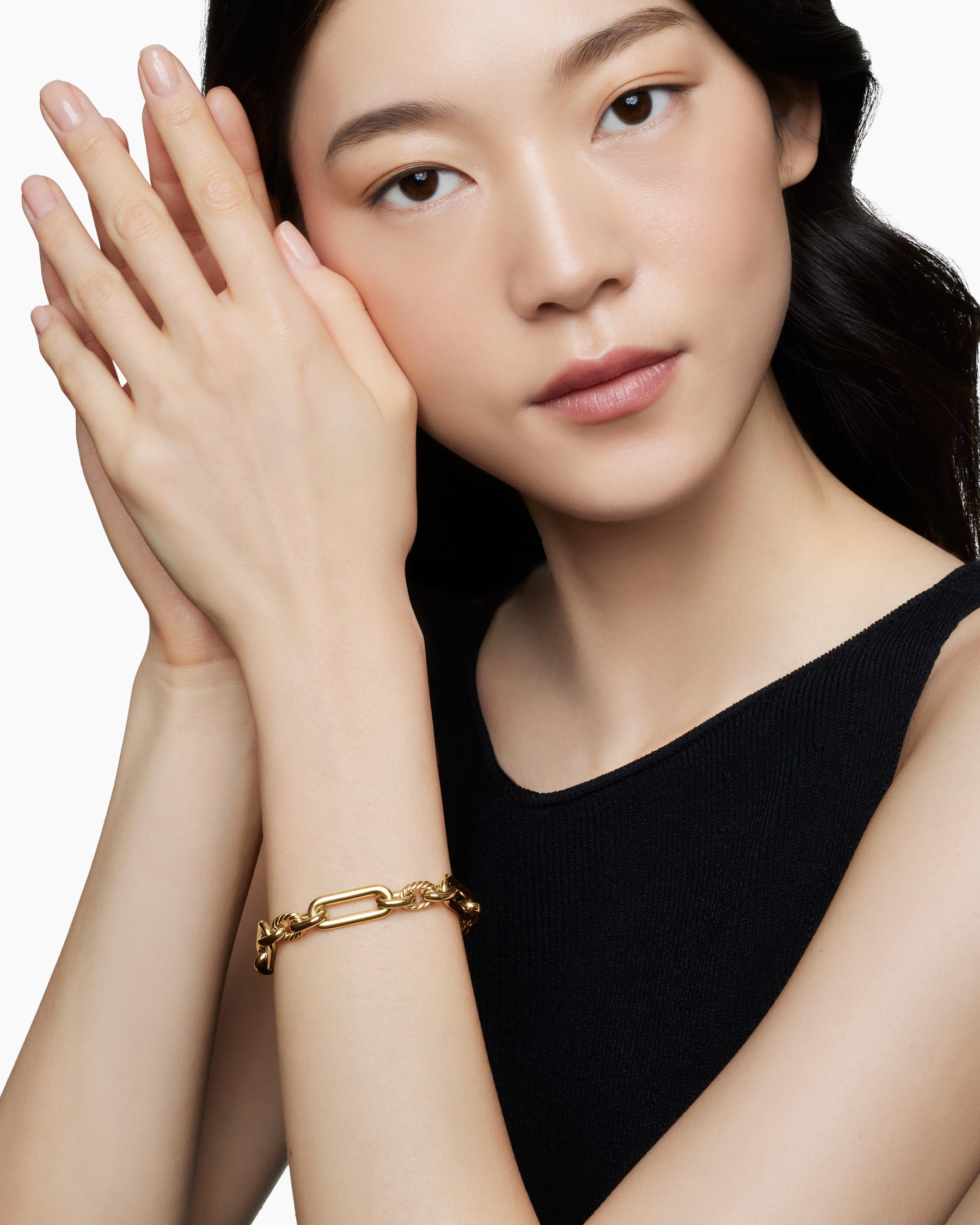 Lexington Chain Bracelet in 18K Yellow Gold, 9.8mm - Image 8
