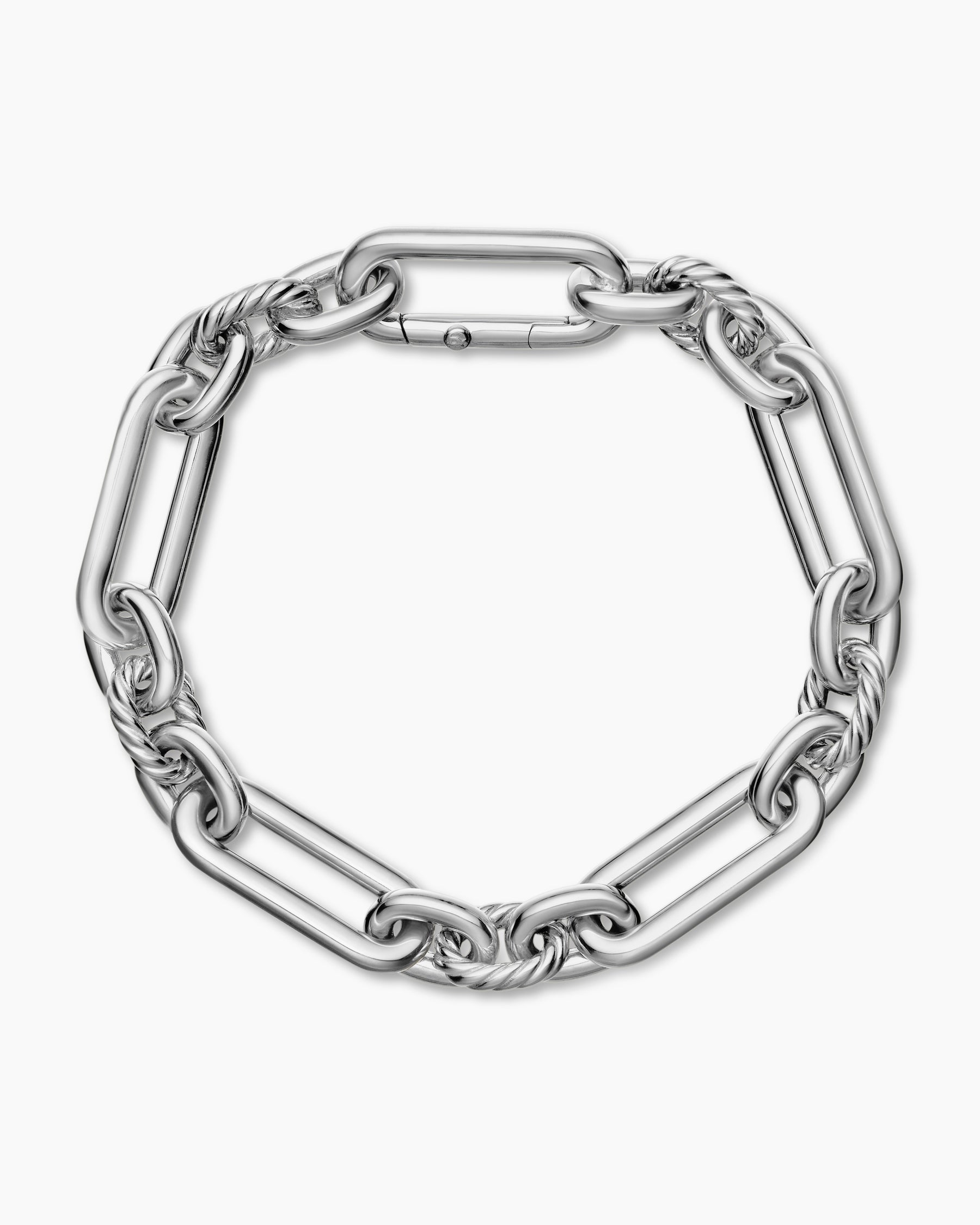 Lexington Chain Bracelet in Sterling Silver, 9.8mm - Image 3