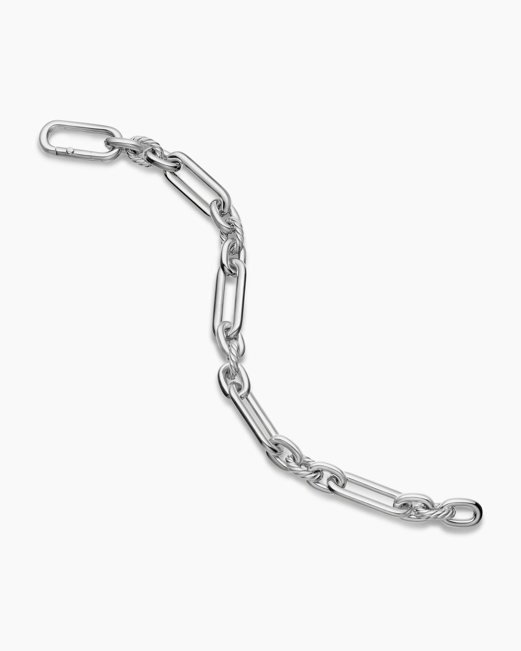 Lexington Chain Bracelet in Sterling Silver, 9.8mm - Image 4