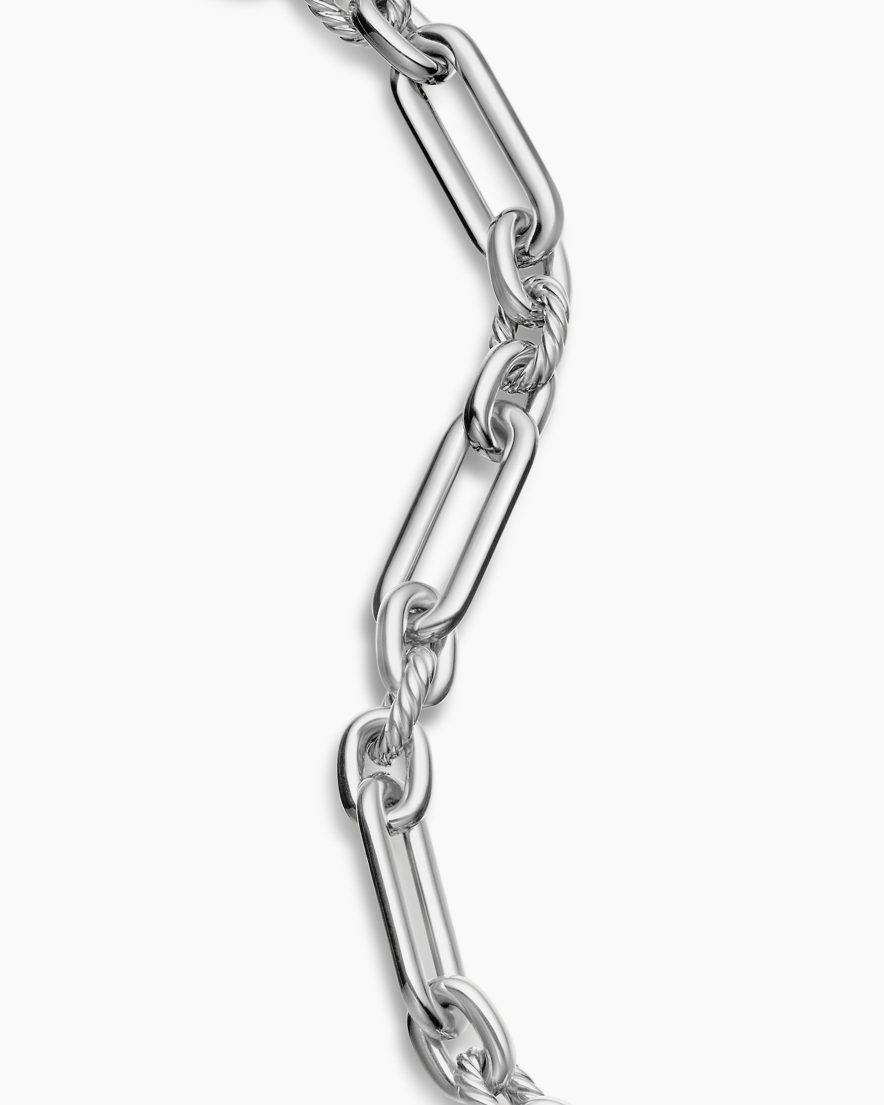 Lexington Chain Bracelet in Sterling Silver, 9.8mm - Image 6
