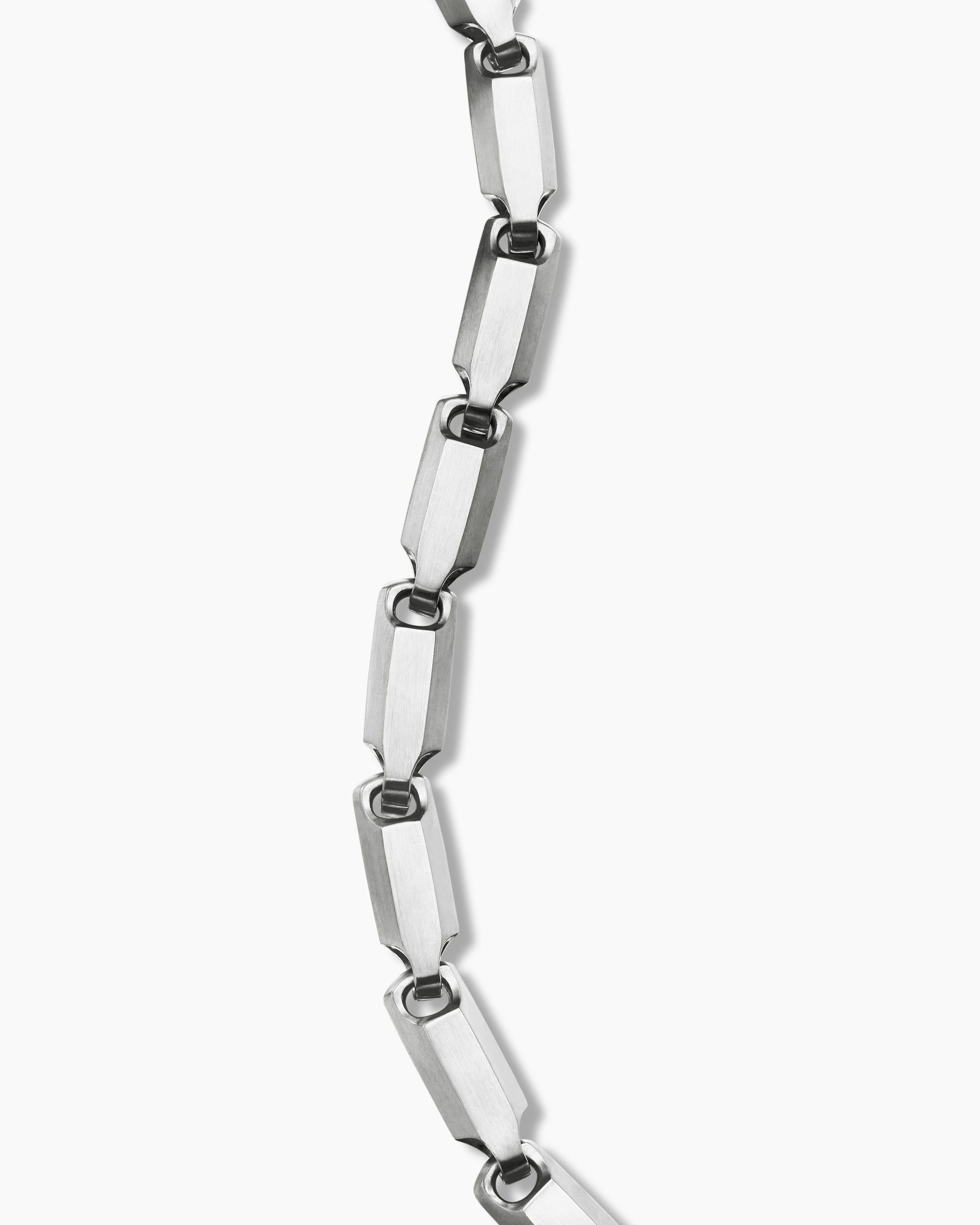 Streamline Link Bracelet in Sterling Silver, 6mm - Image 6