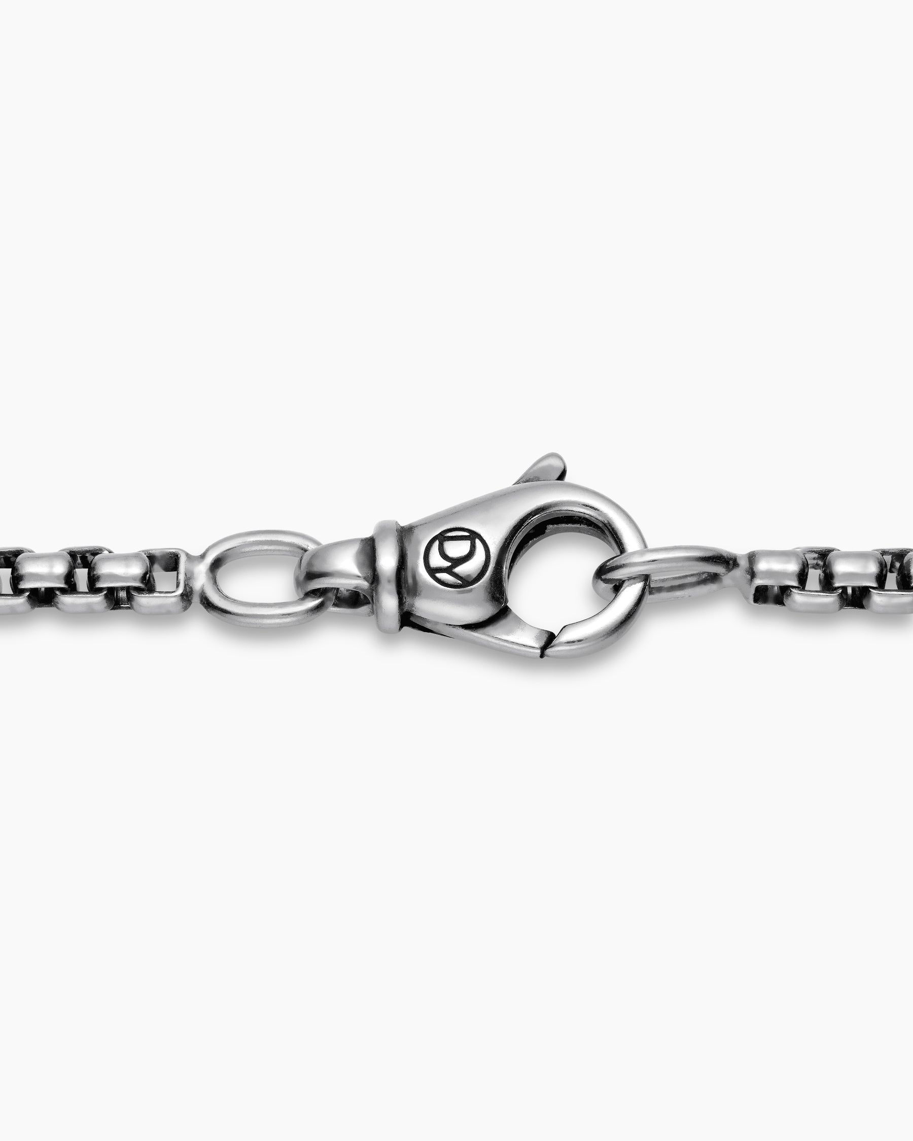 Box Chain Necklace in Sterling Silver, 2.7mm - Image 5