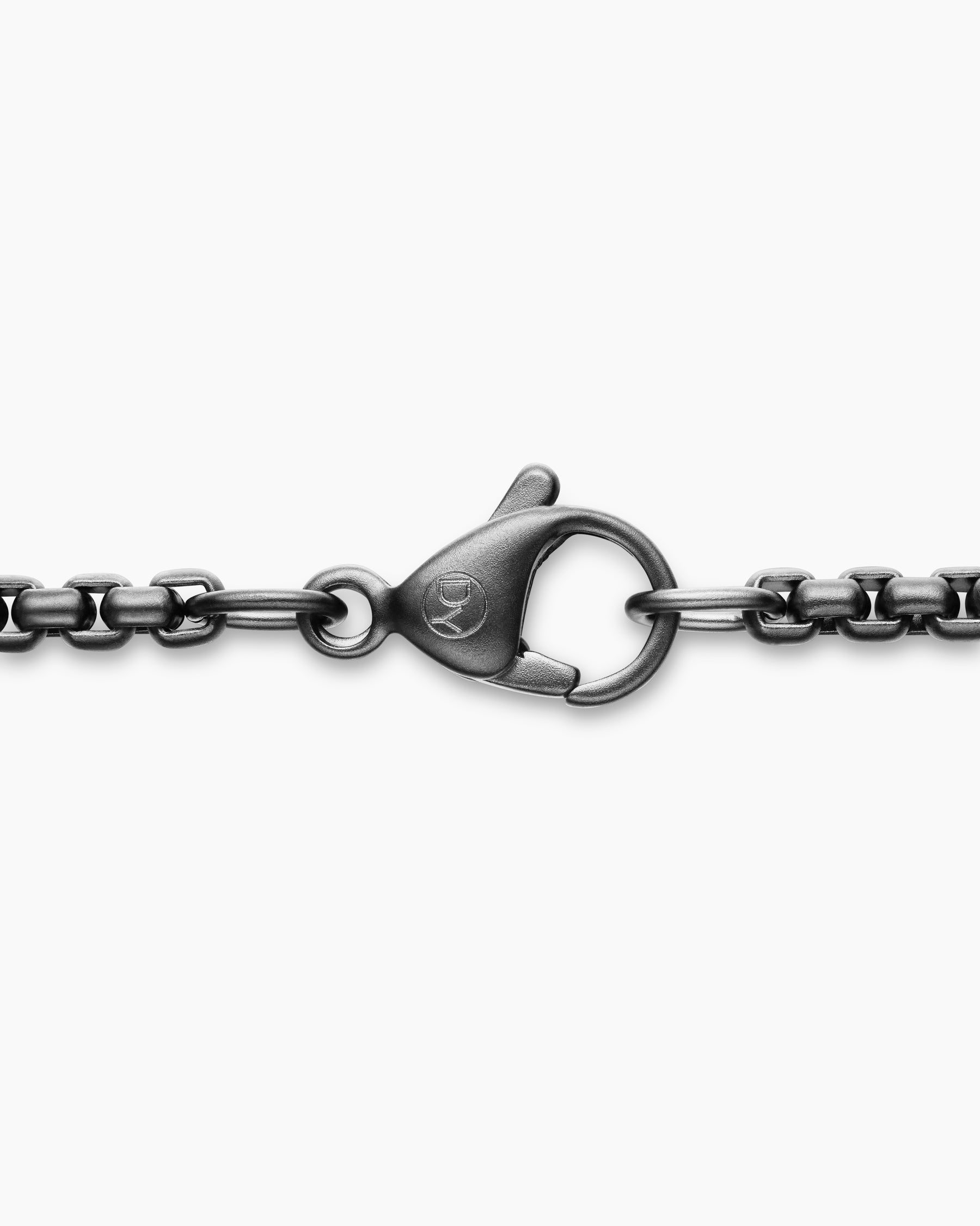 Box Chain Necklace in Stainless Steel, 2.7mm - Image 5