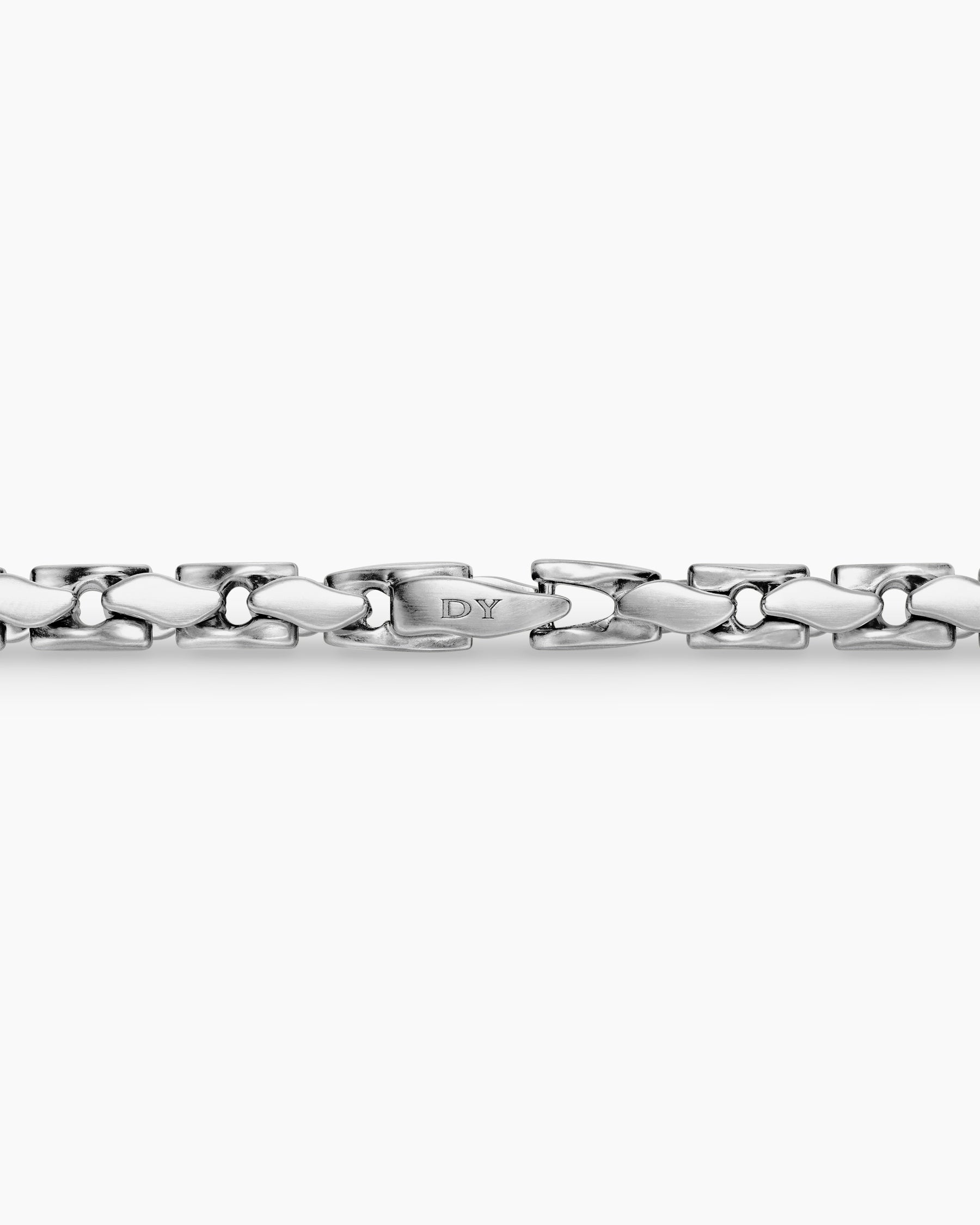 Fluted Chain Necklace in Sterling Silver, 5mm - Image 5