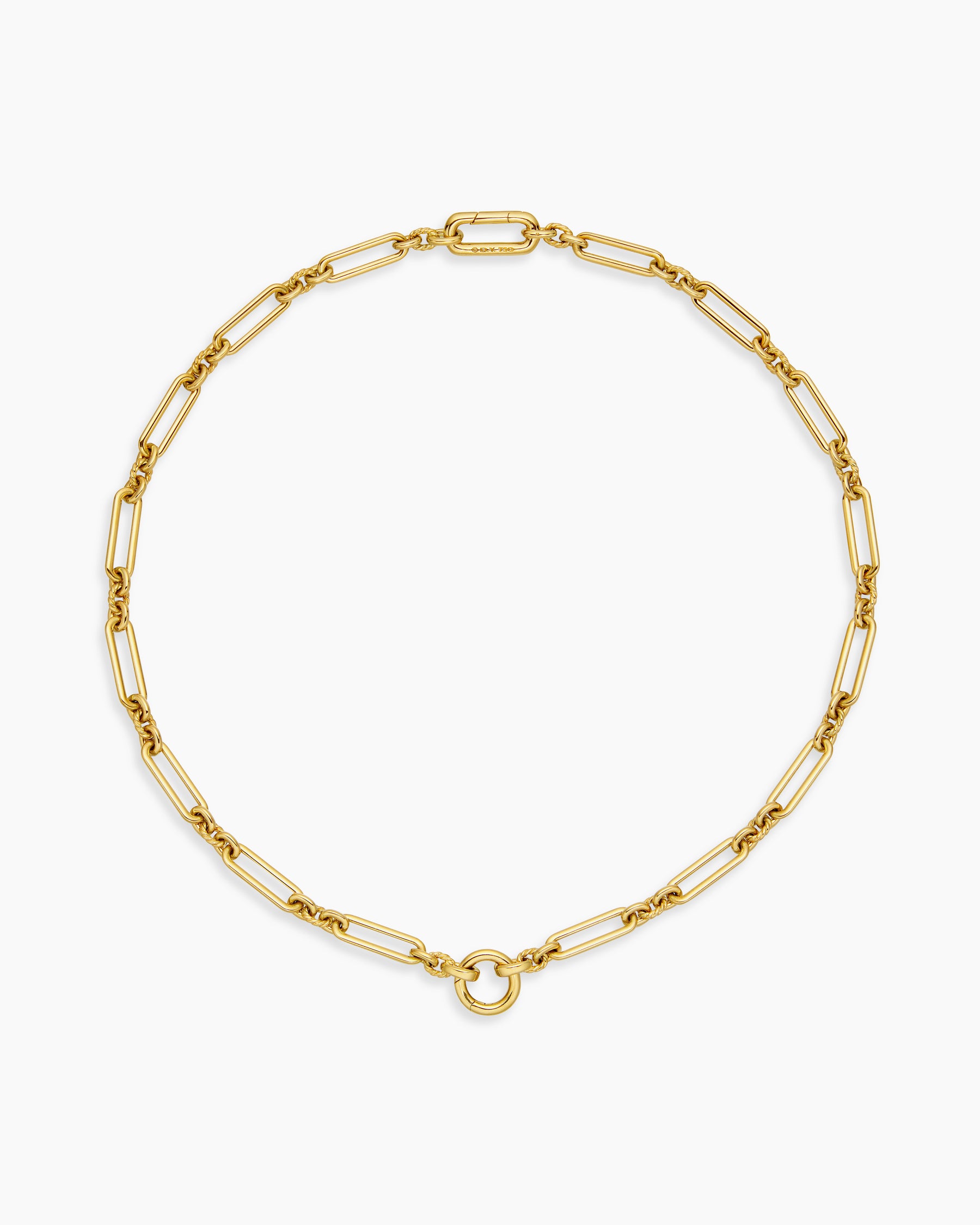Lexington Chain Necklace in 18K Yellow Gold, 6.5mm - Image 4