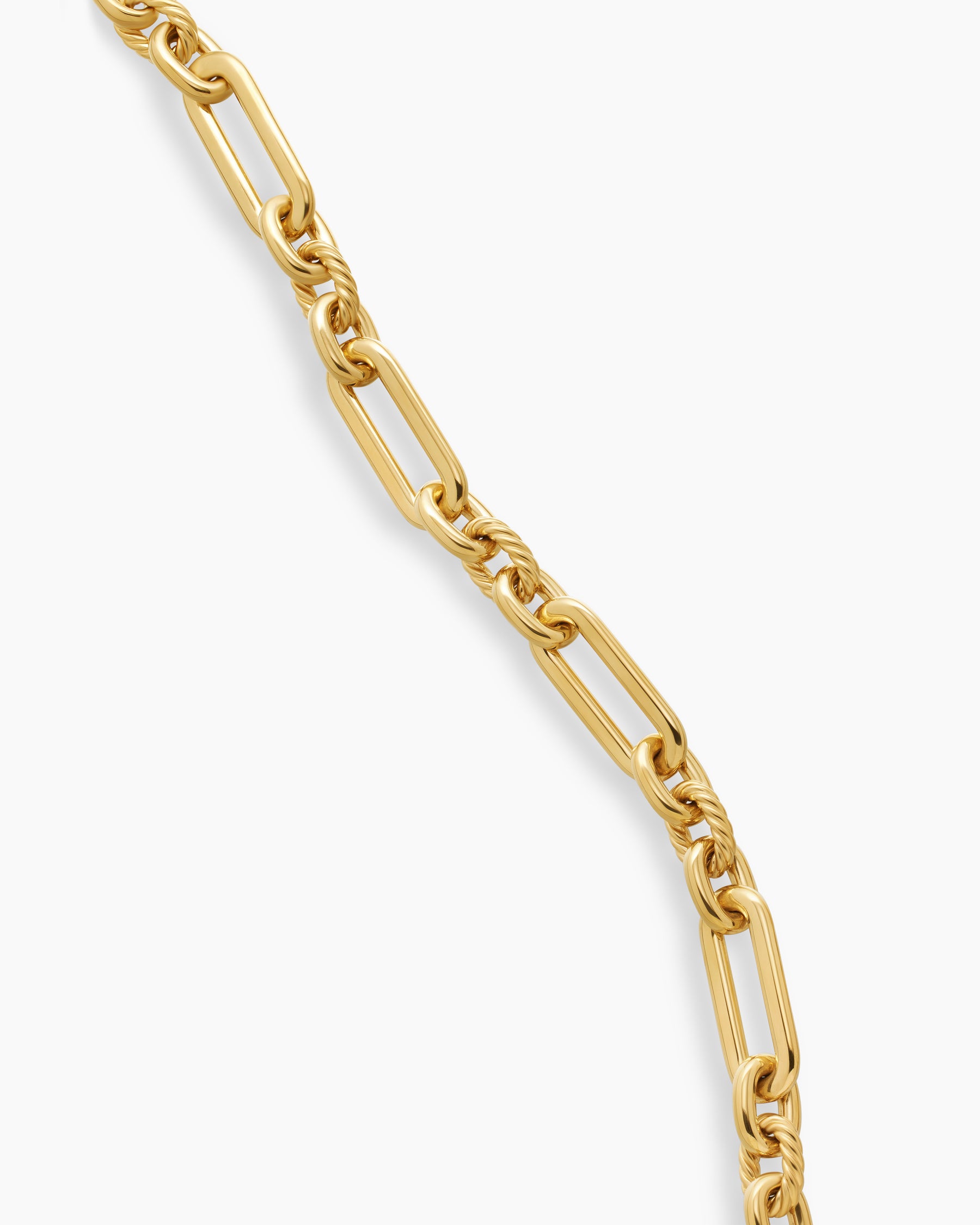 Lexington Chain Necklace in 18K Yellow Gold, 9.8mm - Image 3