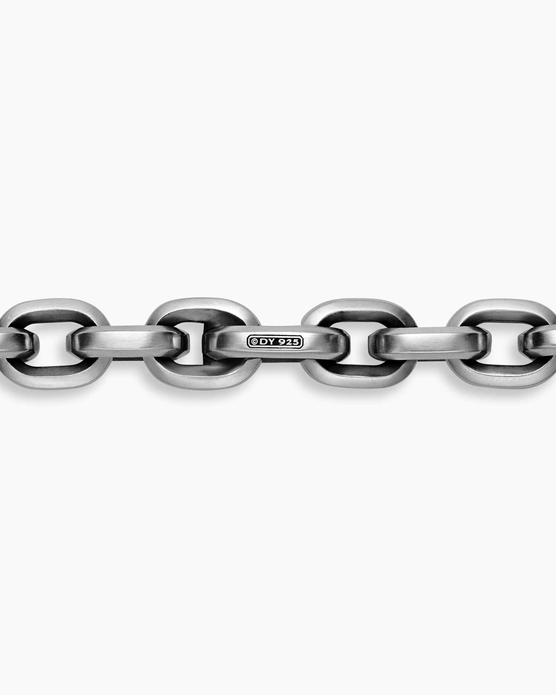 Streamline Link Necklace in Sterling Silver, 9.5mm - Image 5
