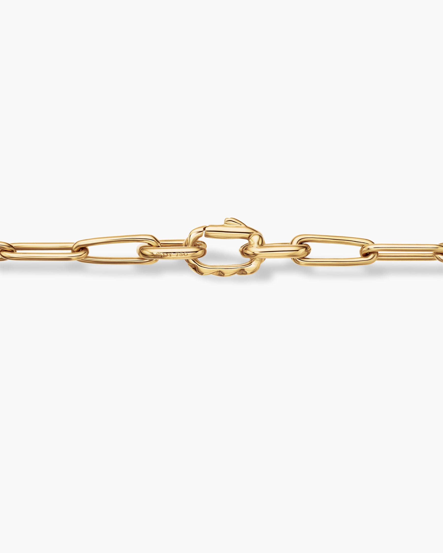 Streamline Chain Necklace in 18K Yellow Gold, 3.5mm - Image 5
