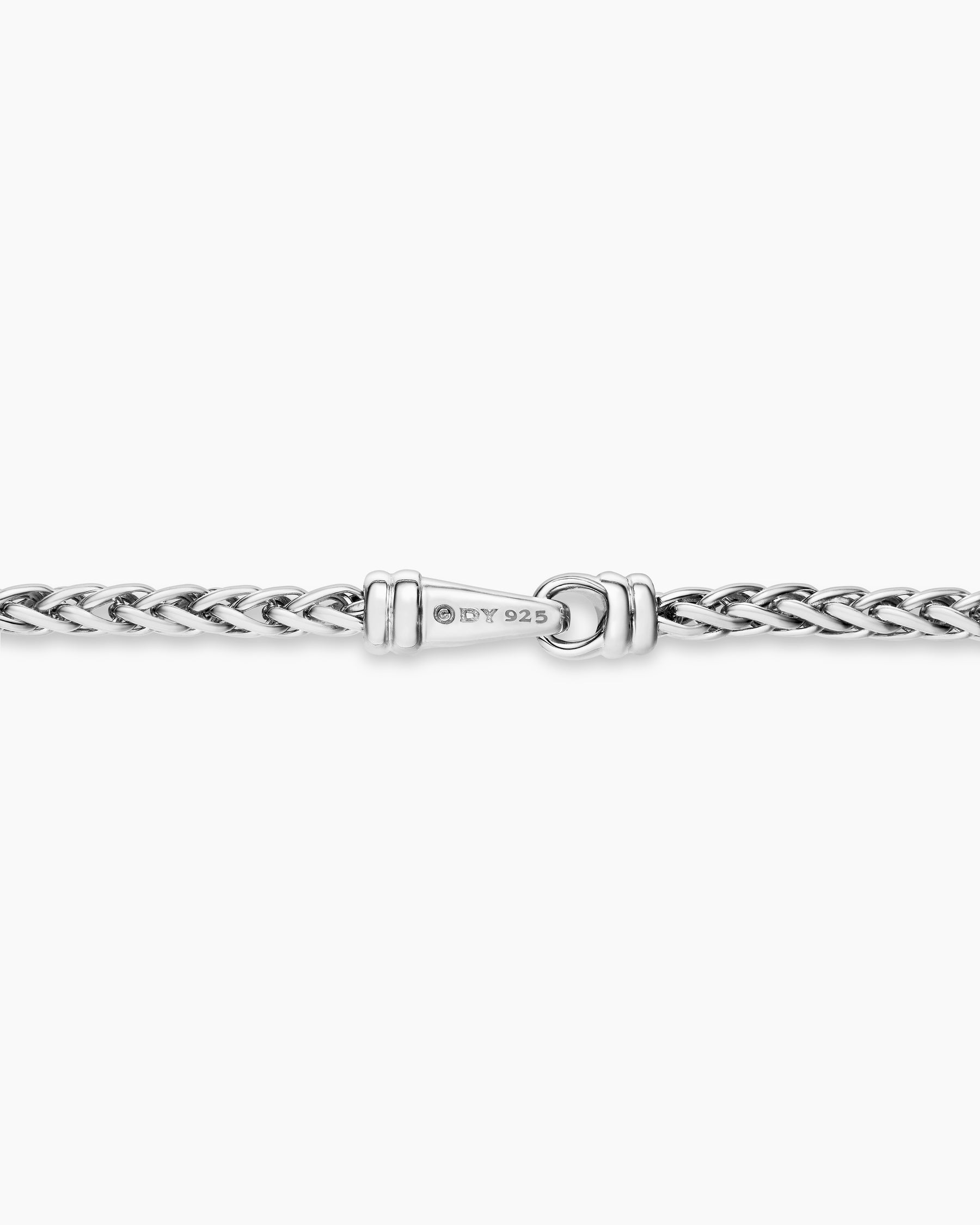 Wheat Chain Necklace in Sterling Silver, 2.5mm - Image 5