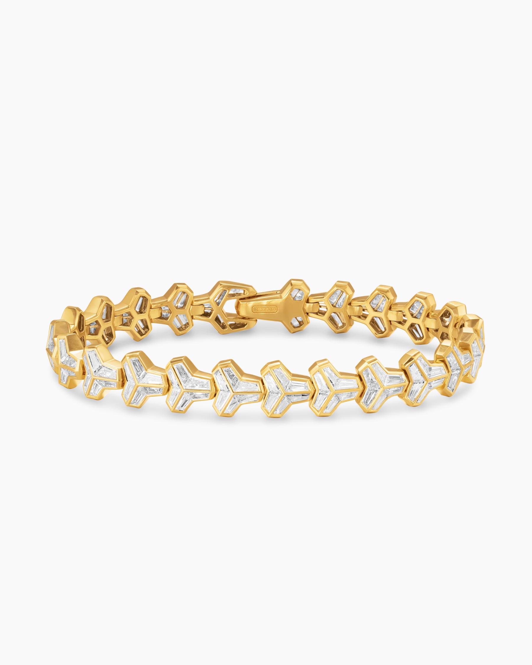 Armory Bracelet in Yellow Gold with Diamonds