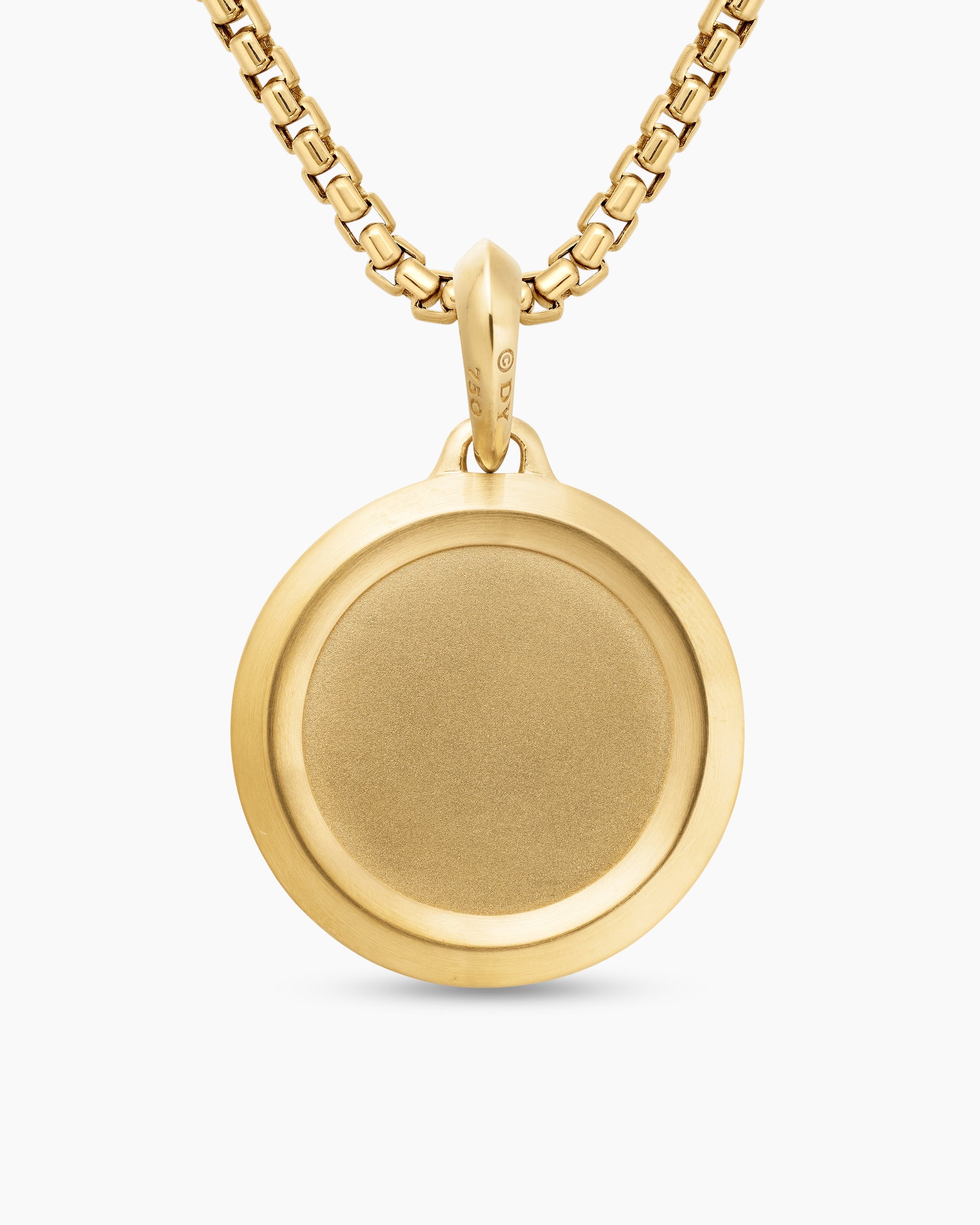 St. Christopher Amulet in 18K Yellow Gold, 26.5mm - Image 4