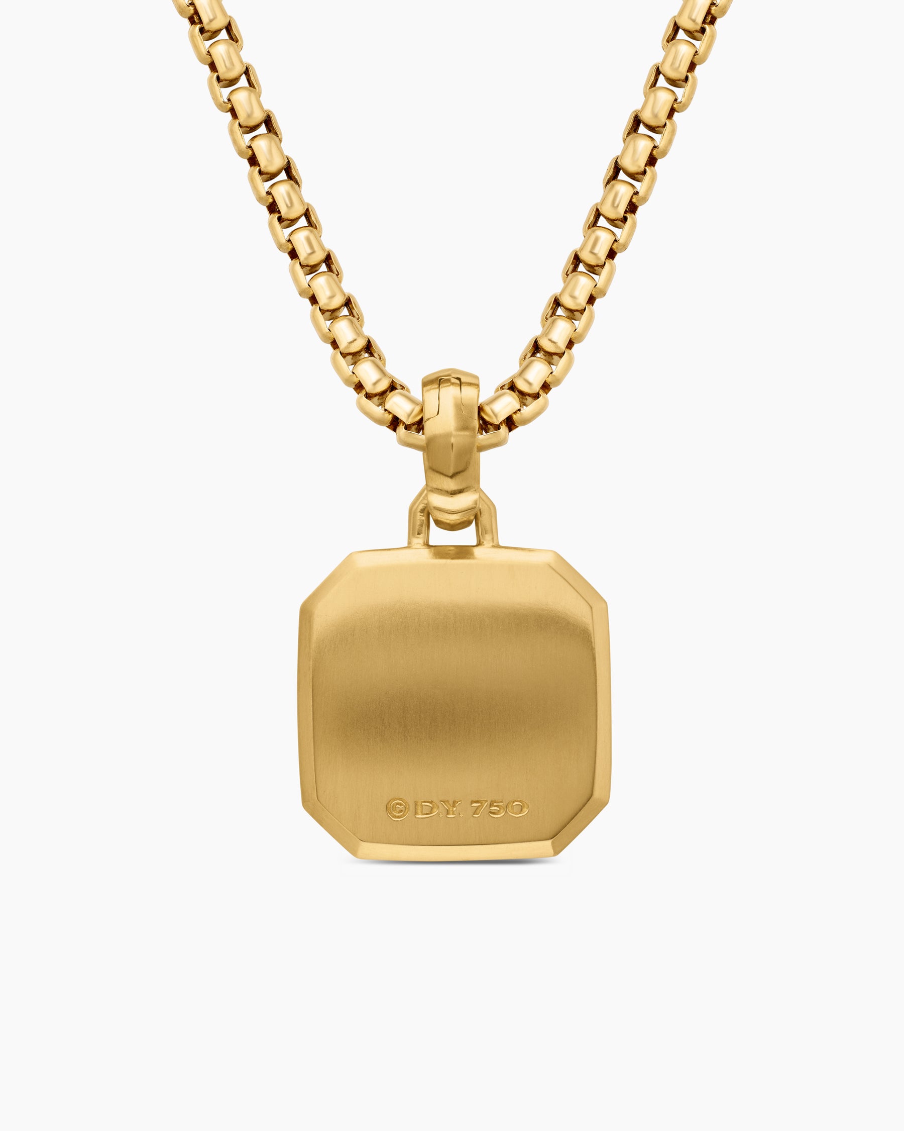 Petrvs Horse Amulet in 18K Yellow Gold with Mother of Pearl and Diamonds, 16.4mm - Image 4