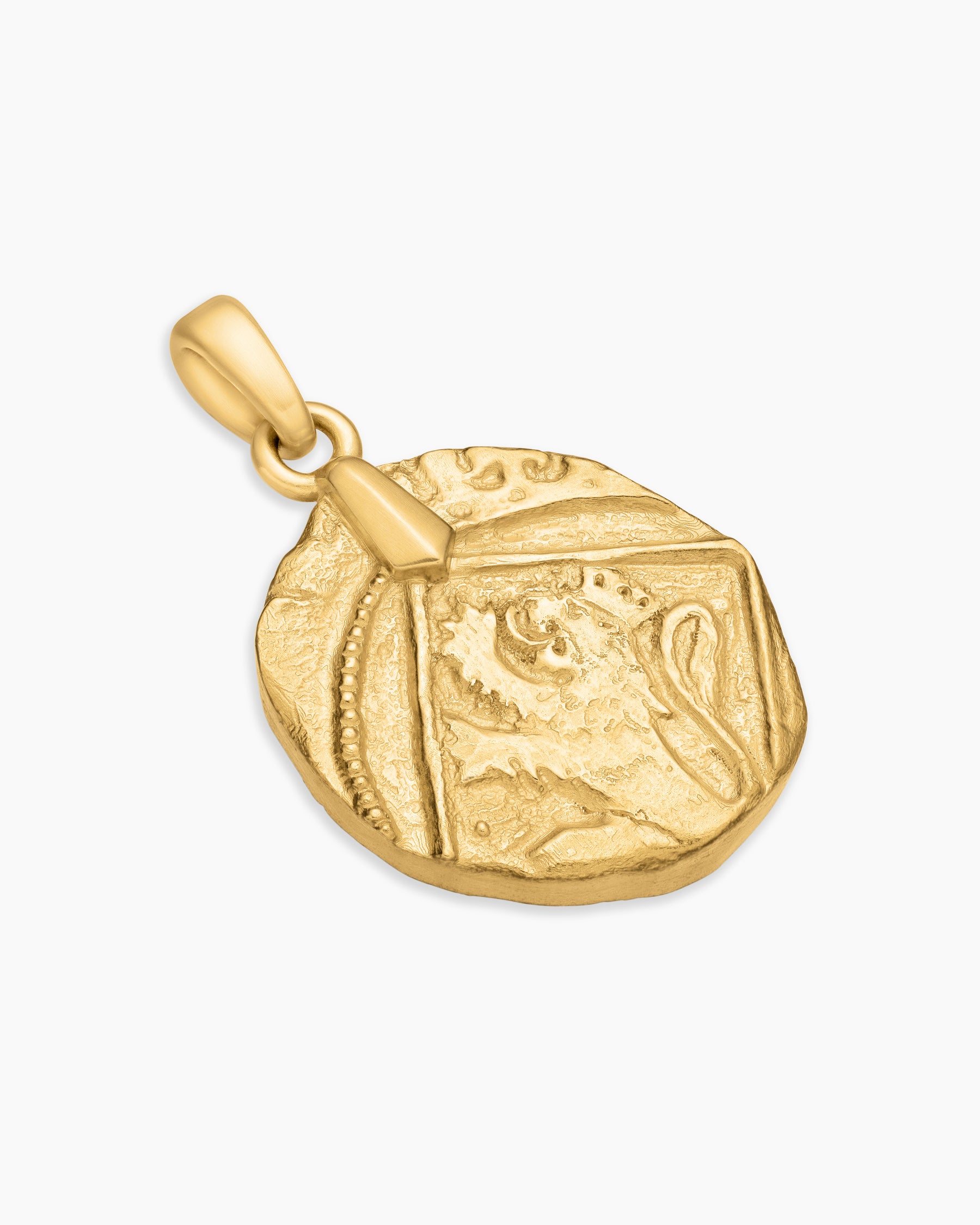 Shipwreck Coin Amulet in 18K Yellow Gold, 28.4mm - Image 3