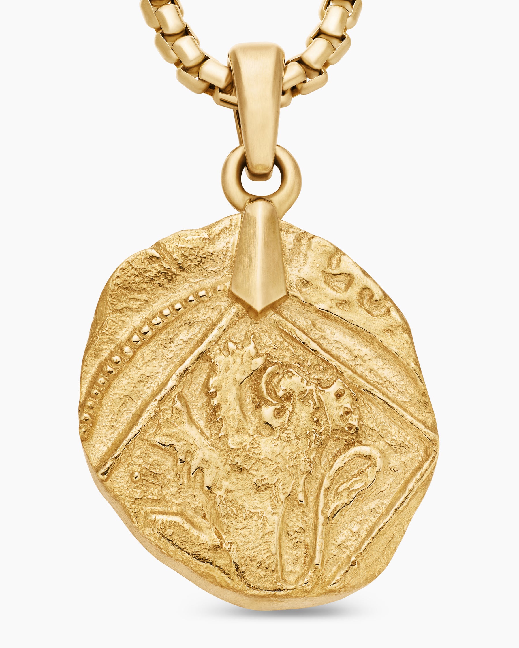 Shipwreck Coin Amulet in 18K Yellow Gold, 28.4mm - Image 5
