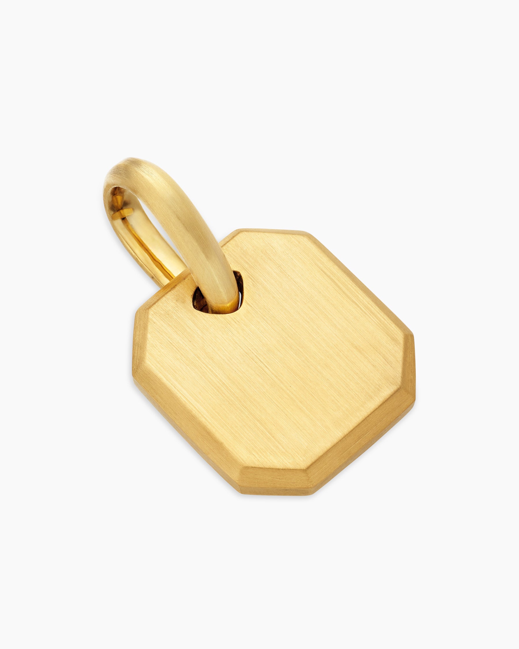 Octagonal Amulet in 18K Yellow Gold, 15mm - Image 3