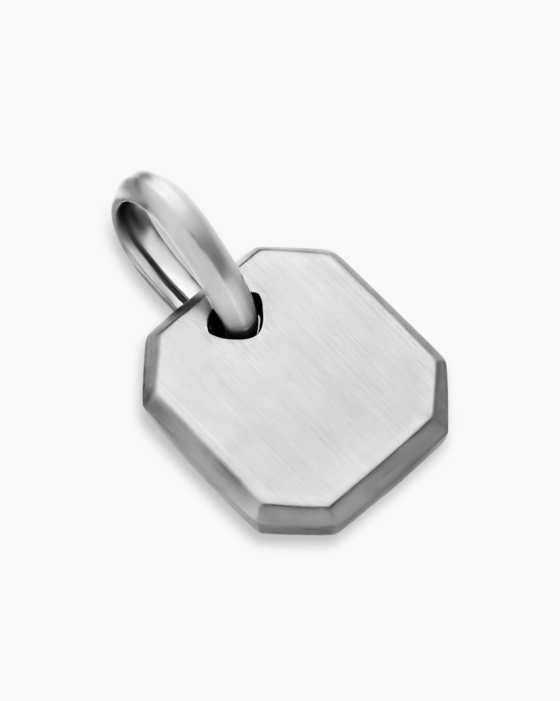 Octagonal Amulet in Sterling Silver, 15mm - Image 3
