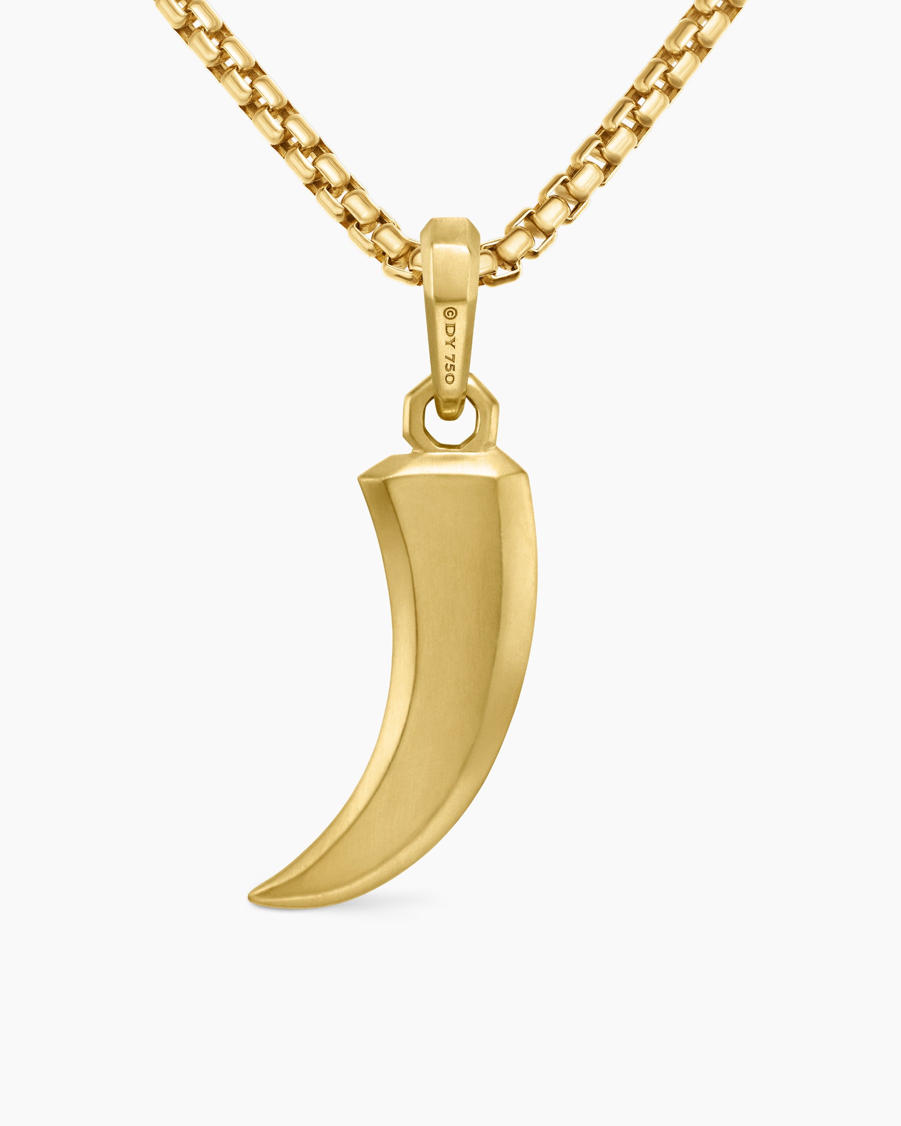 Claw Amulet in 18K Yellow Gold, 25mm - Image 4