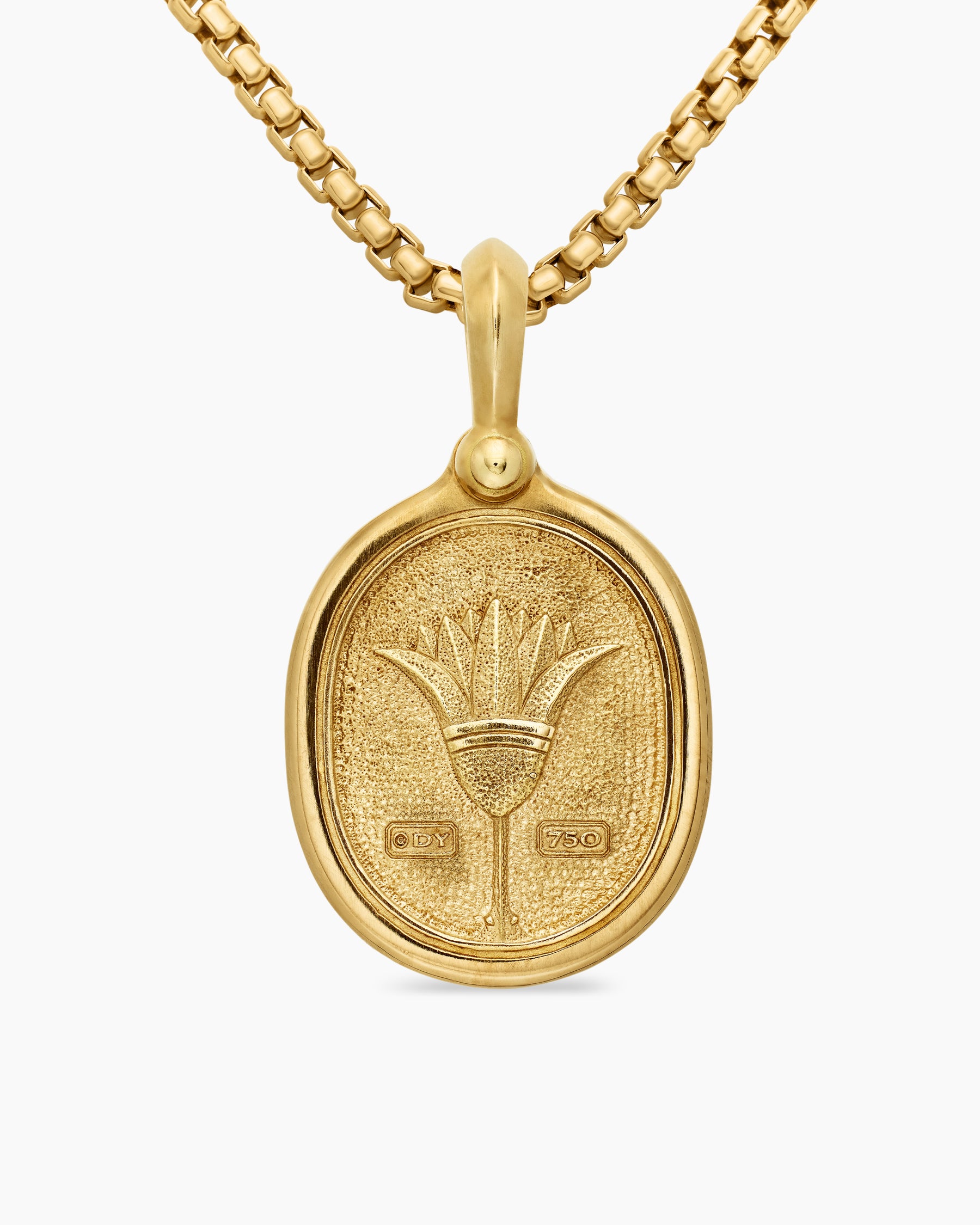 Petrvs Scarab Amulet in 18K Yellow Gold, 24mm - Image 4