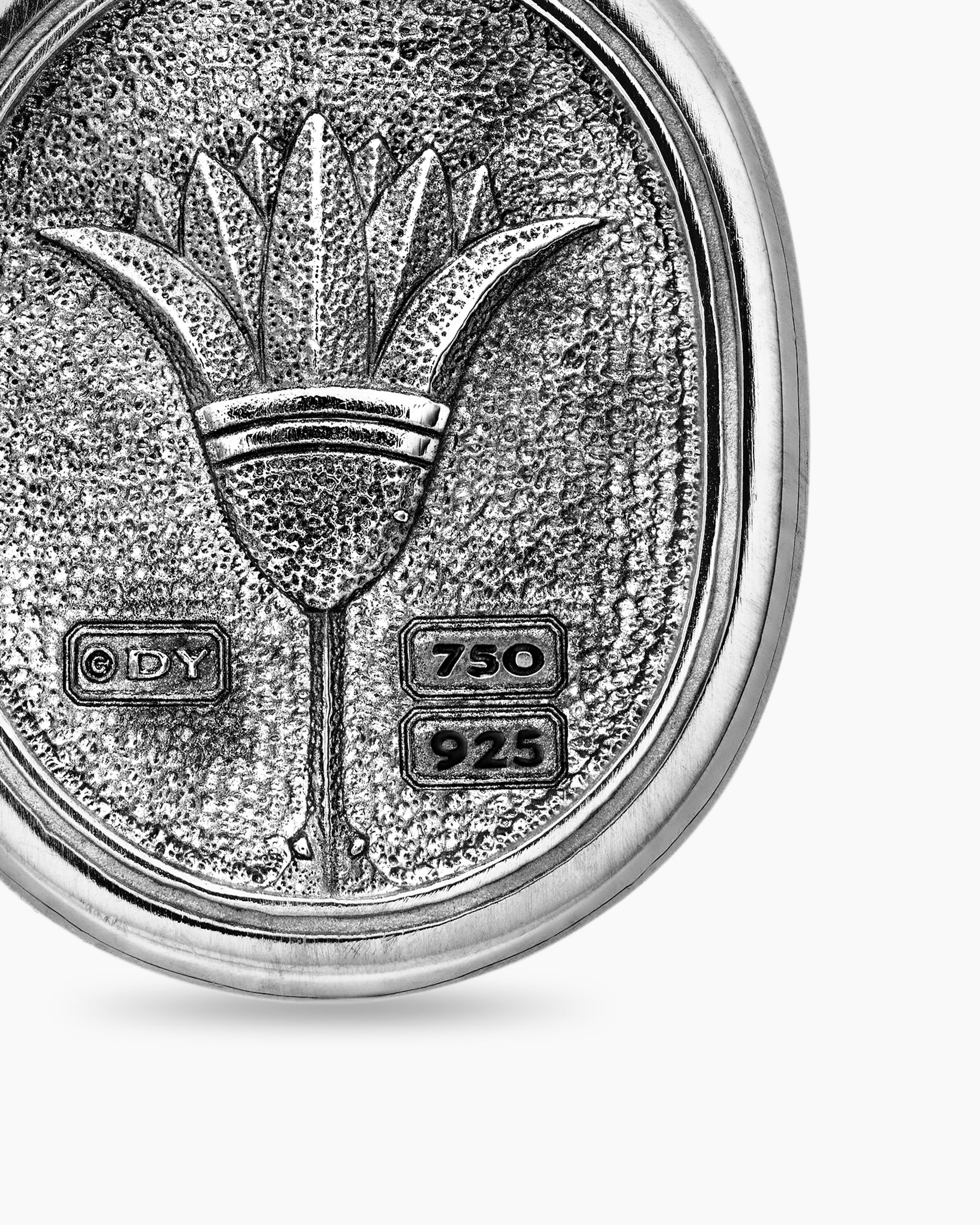 Petrvs Scarab Amulet in Sterling Silver with 18K Yellow Gold, 24mm - Image 6