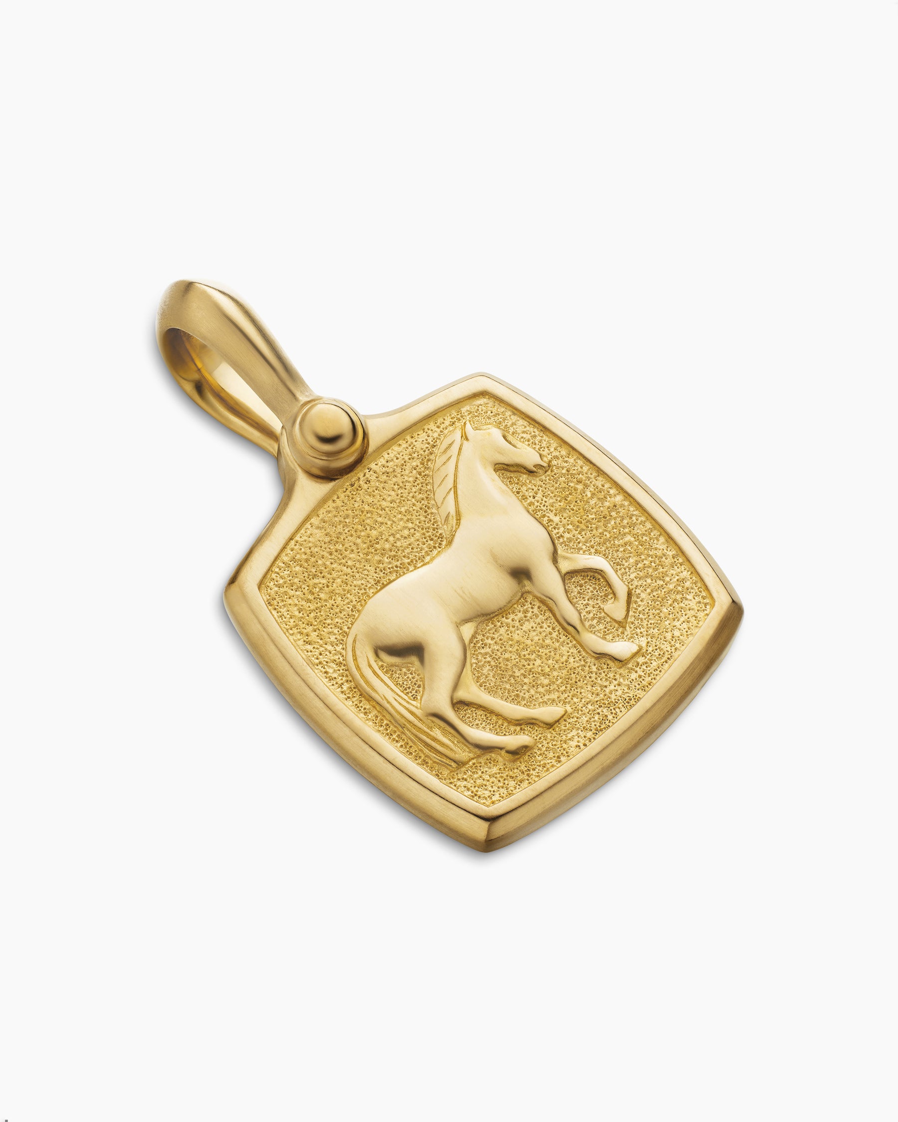 Petrvs Horse Amulet in 18K Yellow Gold, 19mm - Image 3