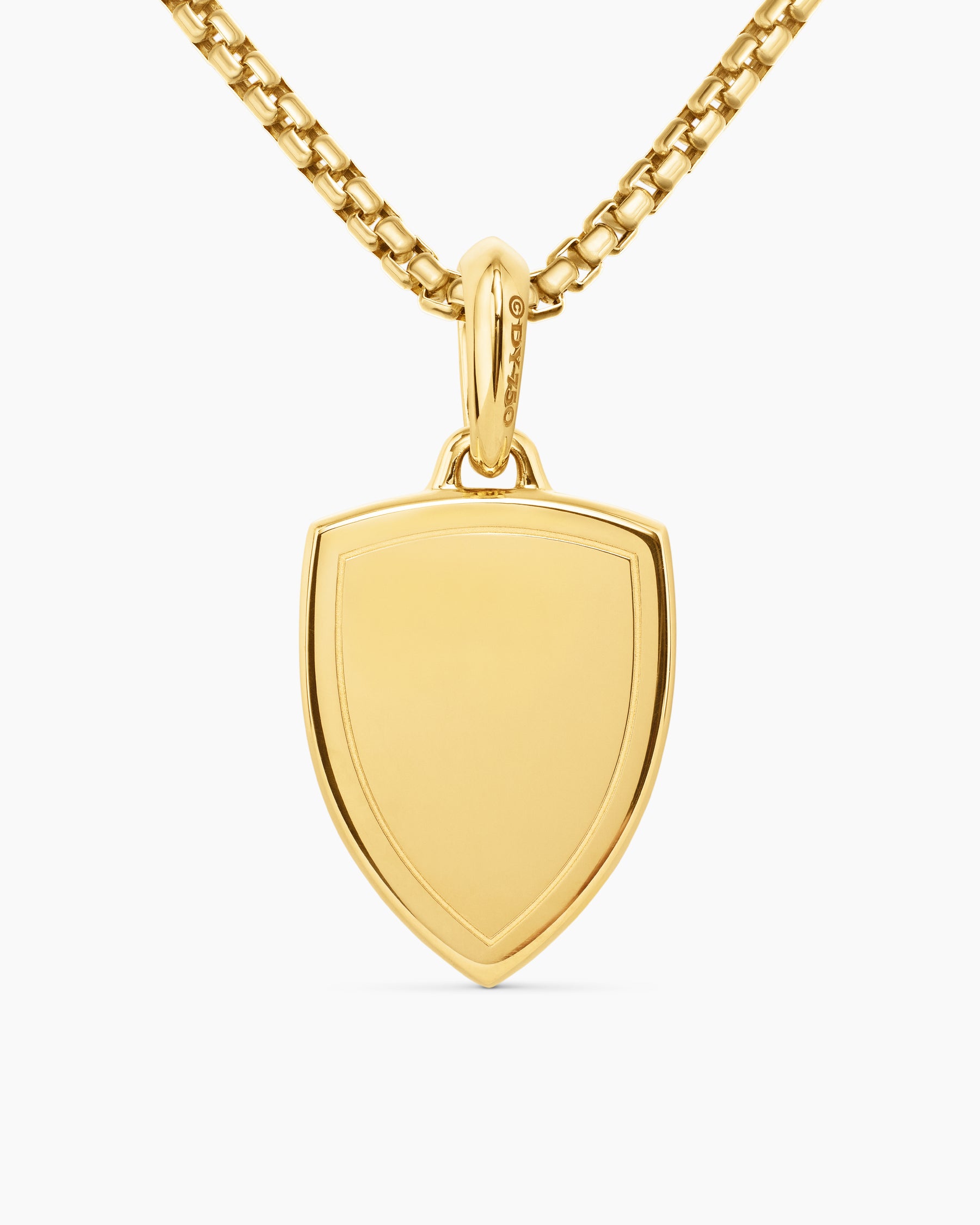 St. Michael Amulet in 18K Yellow Gold, 26mm - Image 4