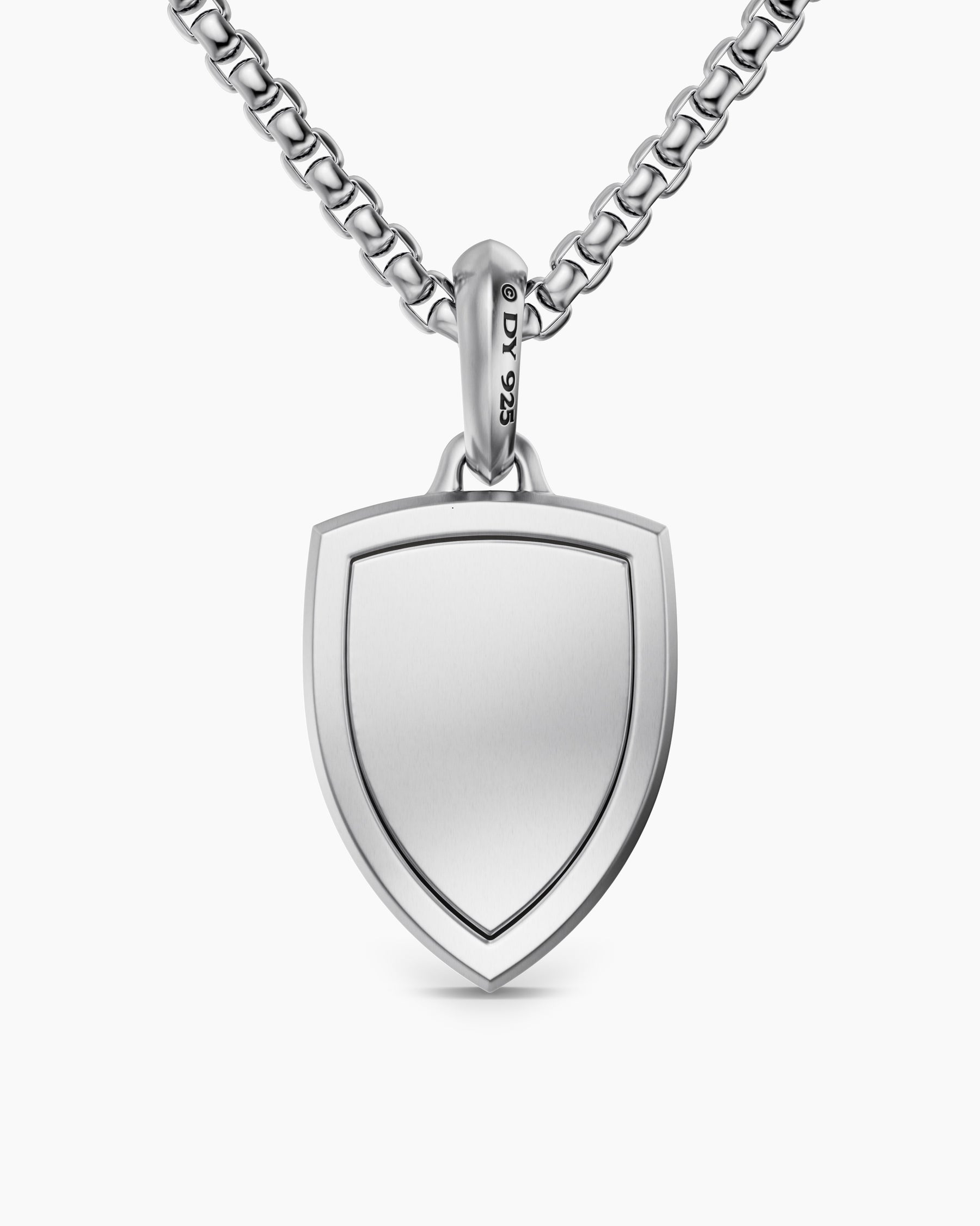 St. Michael Amulet in Sterling Silver with 14K Yellow Gold, 26mm - Image 4