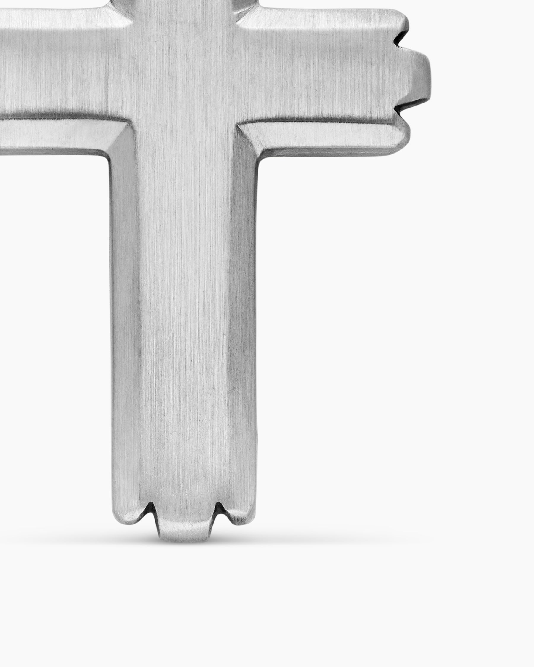 Cross Pendant in Sterling Silver, 34mm - Image 6