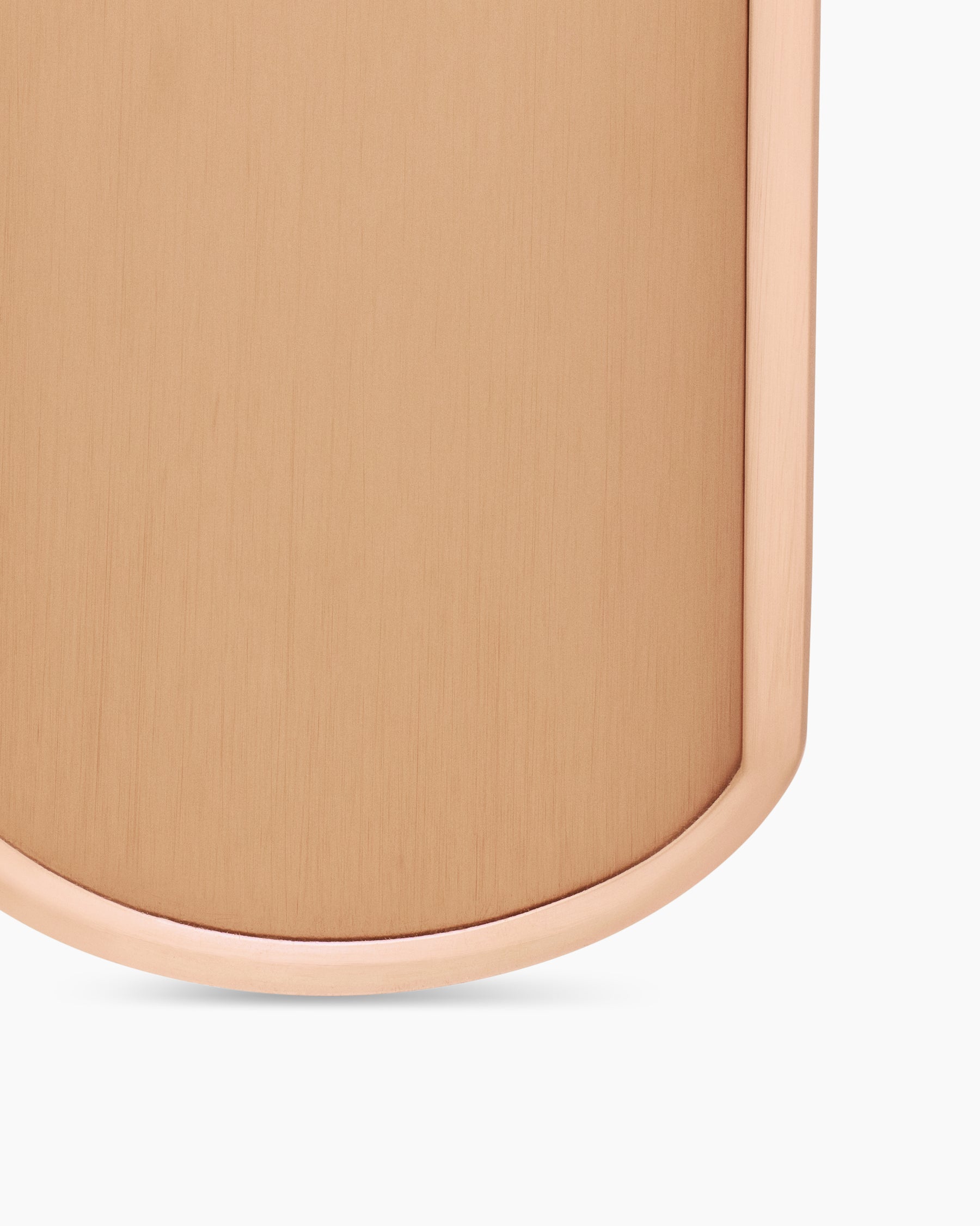 Chevron Tag in 18K Rose Gold, 27mm - Image 5