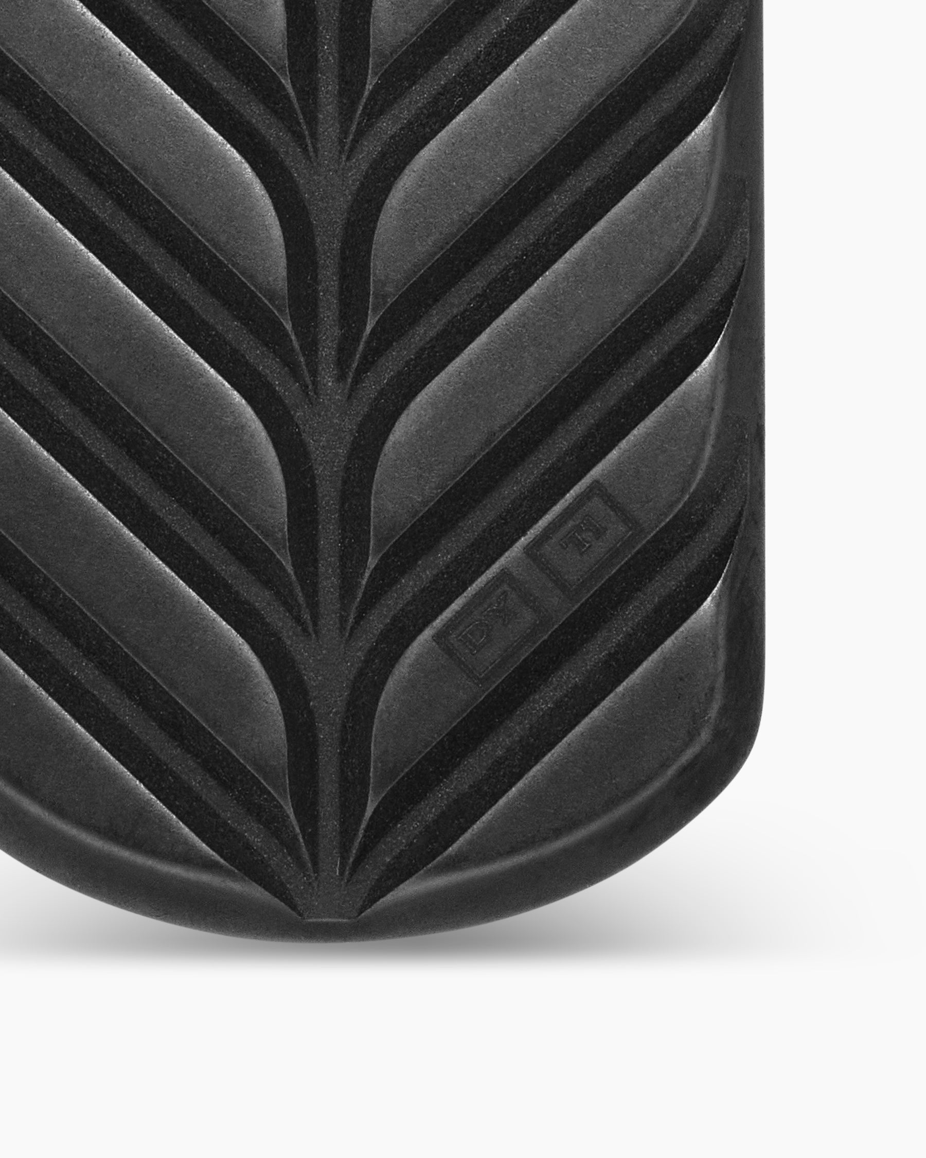 Chevron Tag in Black Titanium, 27mm - Image 6