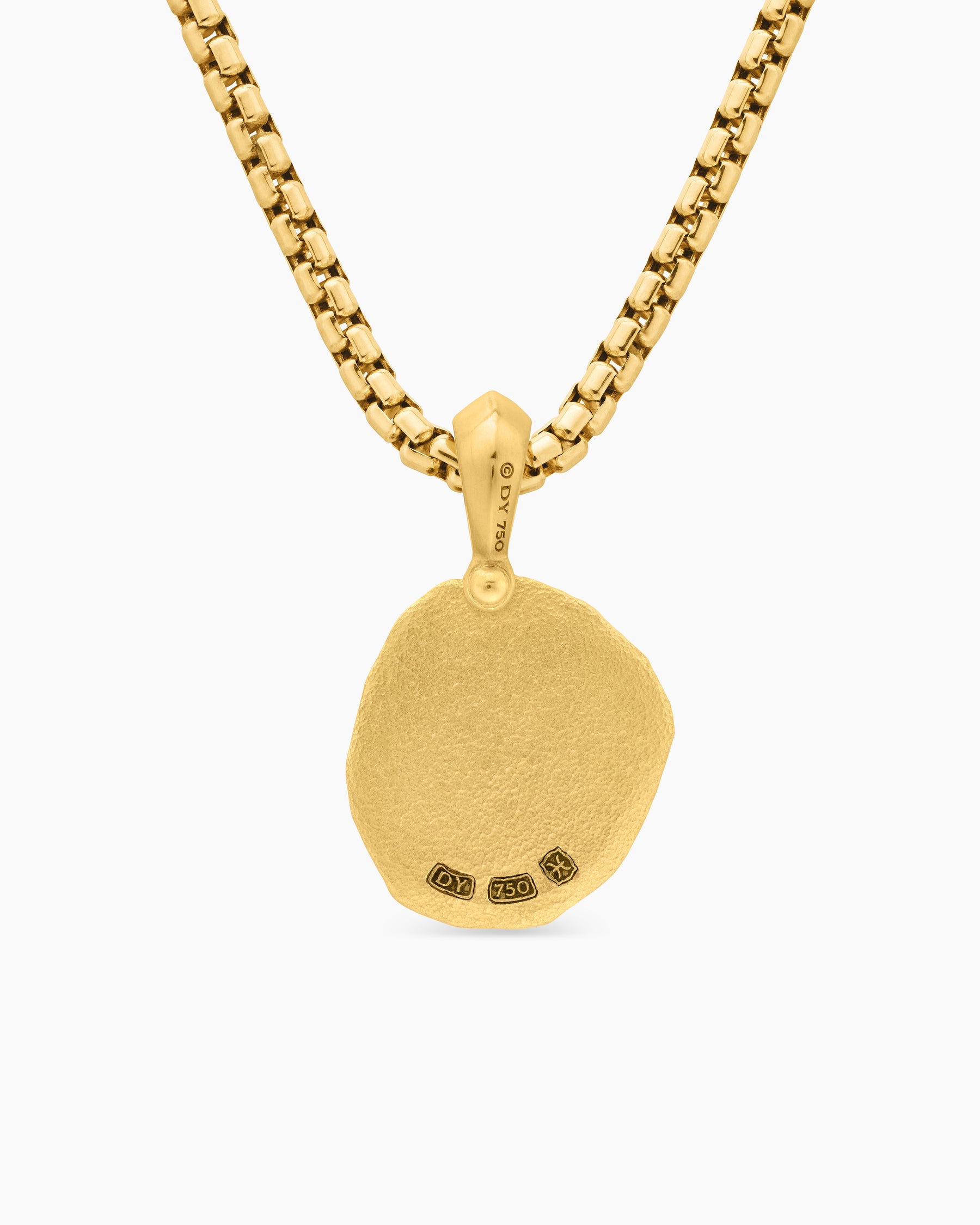 Pisces Amulet in 18K Yellow Gold, 17mm - Image 4