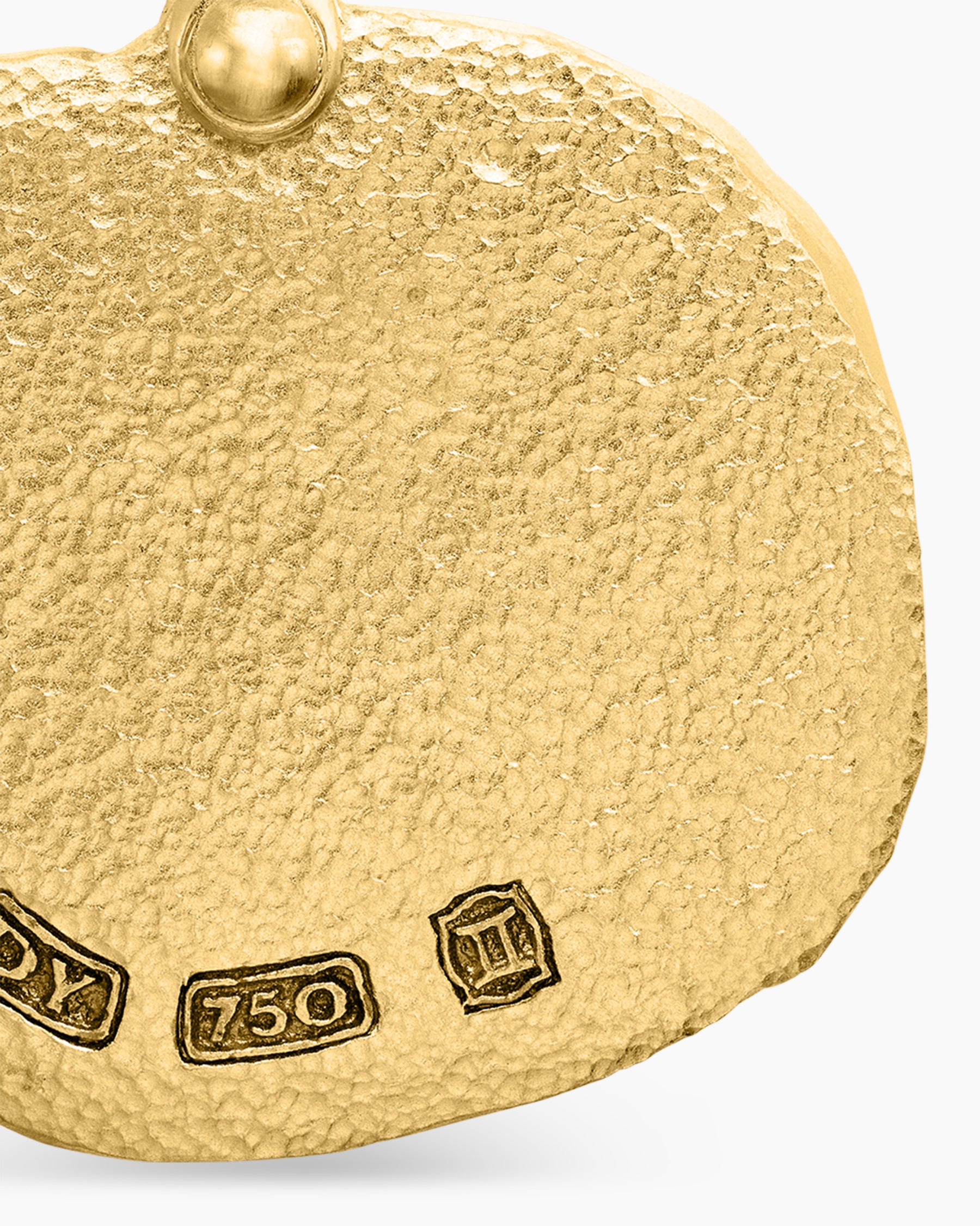 Gemini Amulet in 18K Yellow Gold, 17mm - Image 6