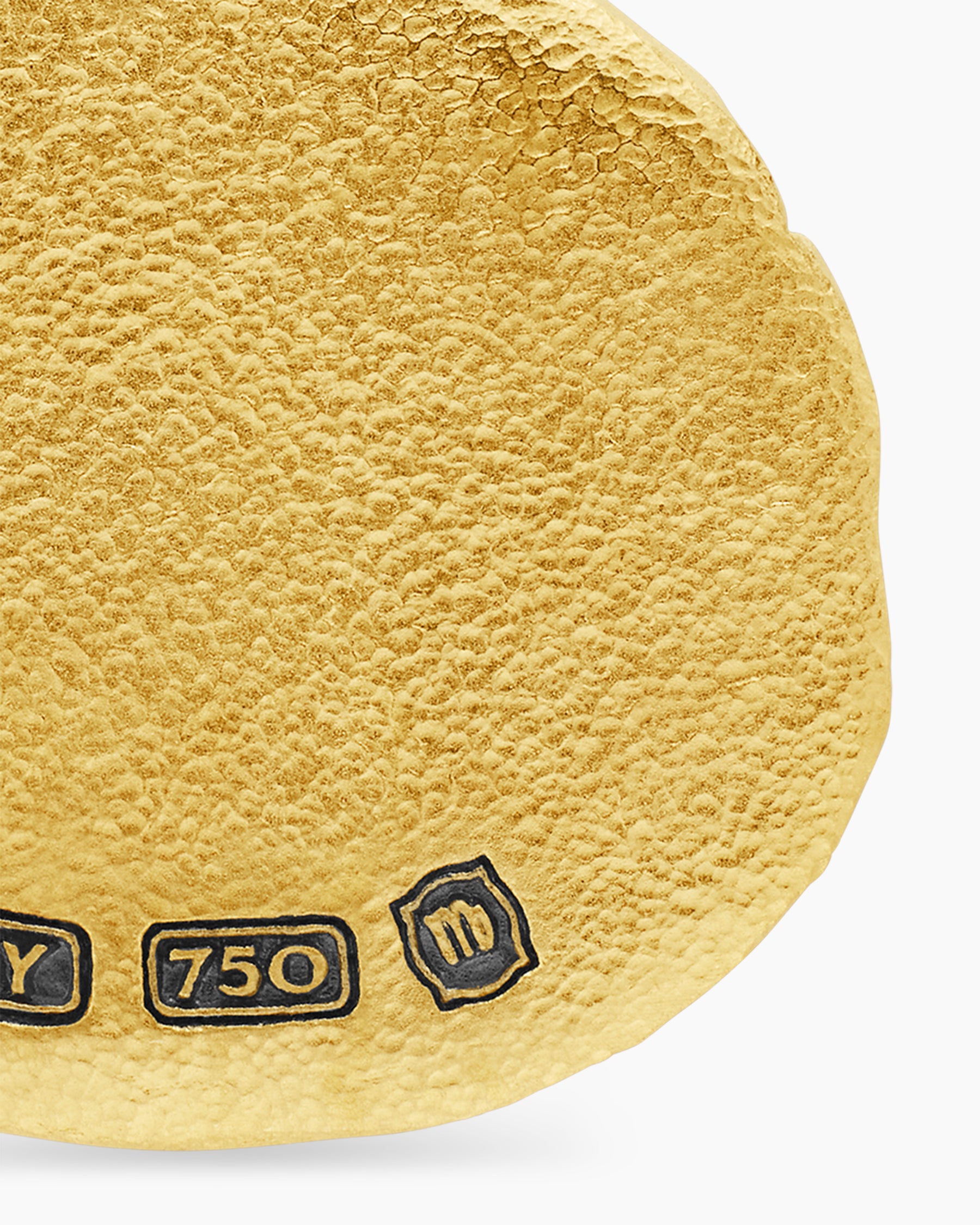 Virgo Amulet in 18K Yellow Gold, 17mm - Image 6