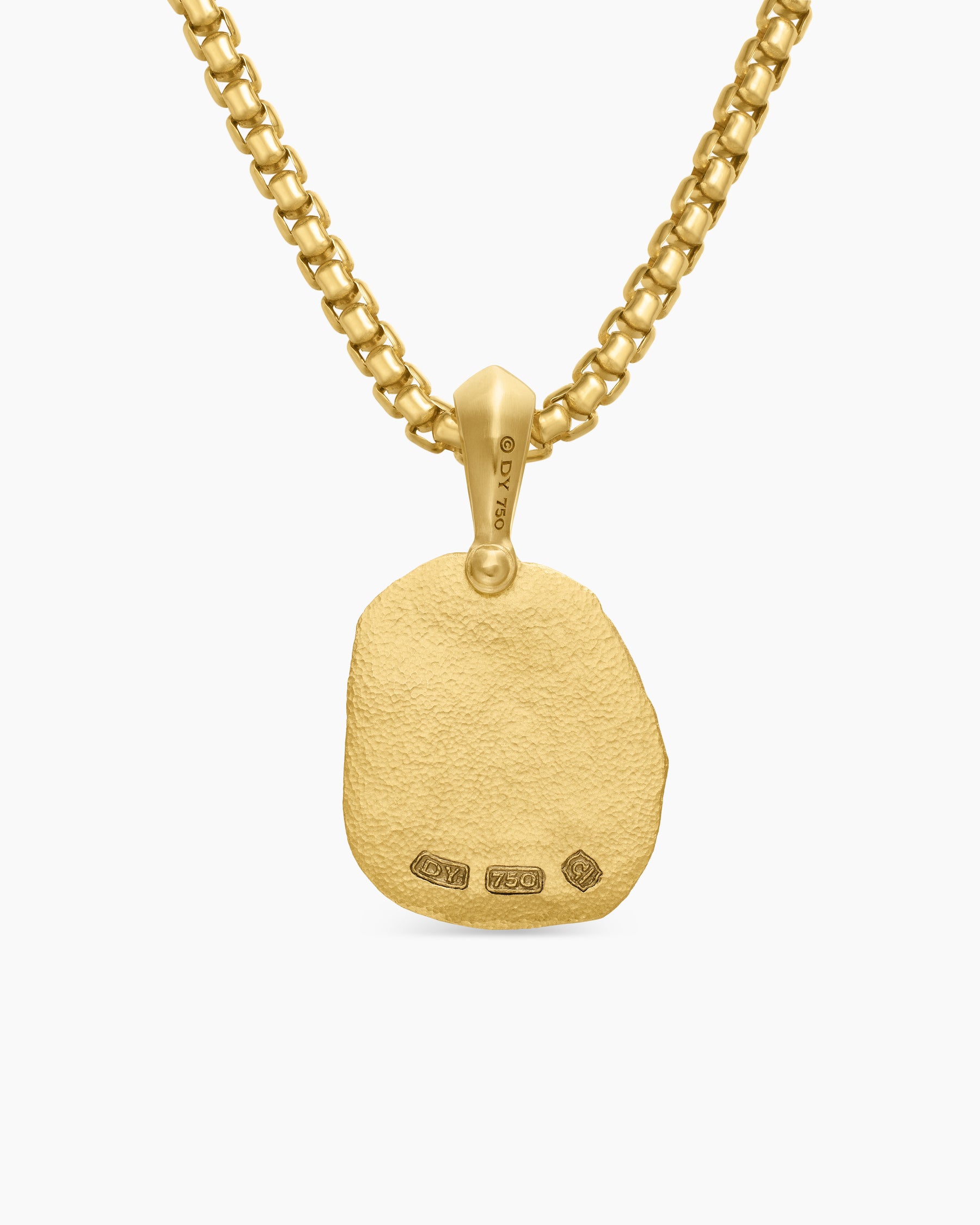 Libra Amulet in 18K Yellow Gold, 17mm - Image 4