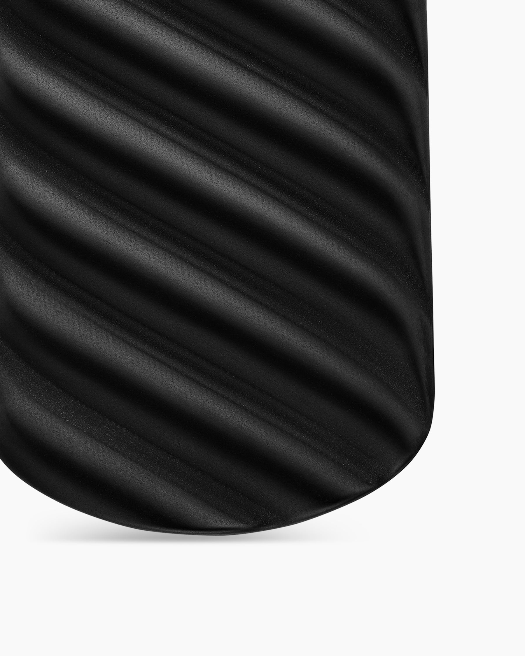 Sculpted Cable Tag in Black Titanium, 27mm - Image 5