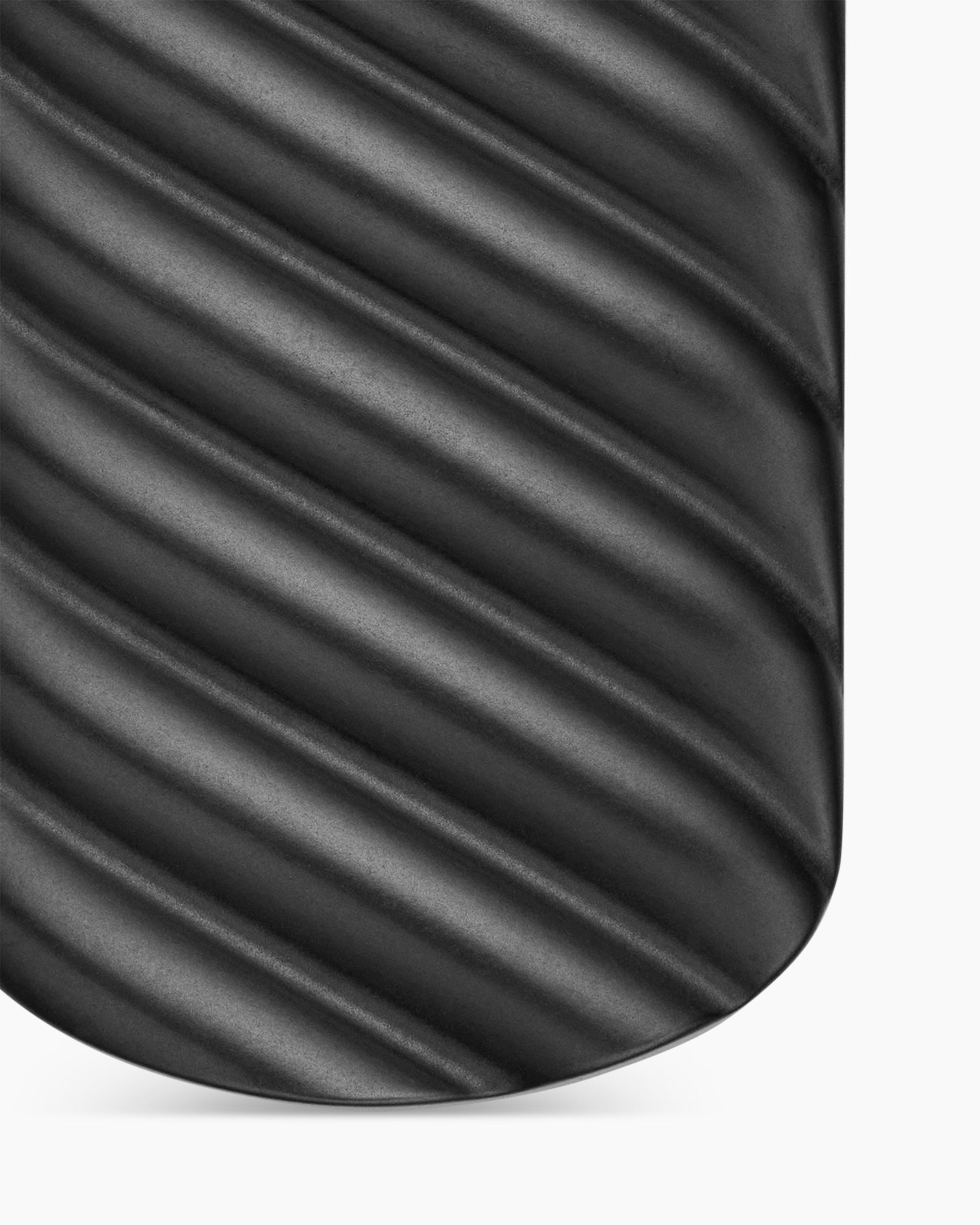 Sculpted Cable Tag in Black Titanium, 35mm - Image 5