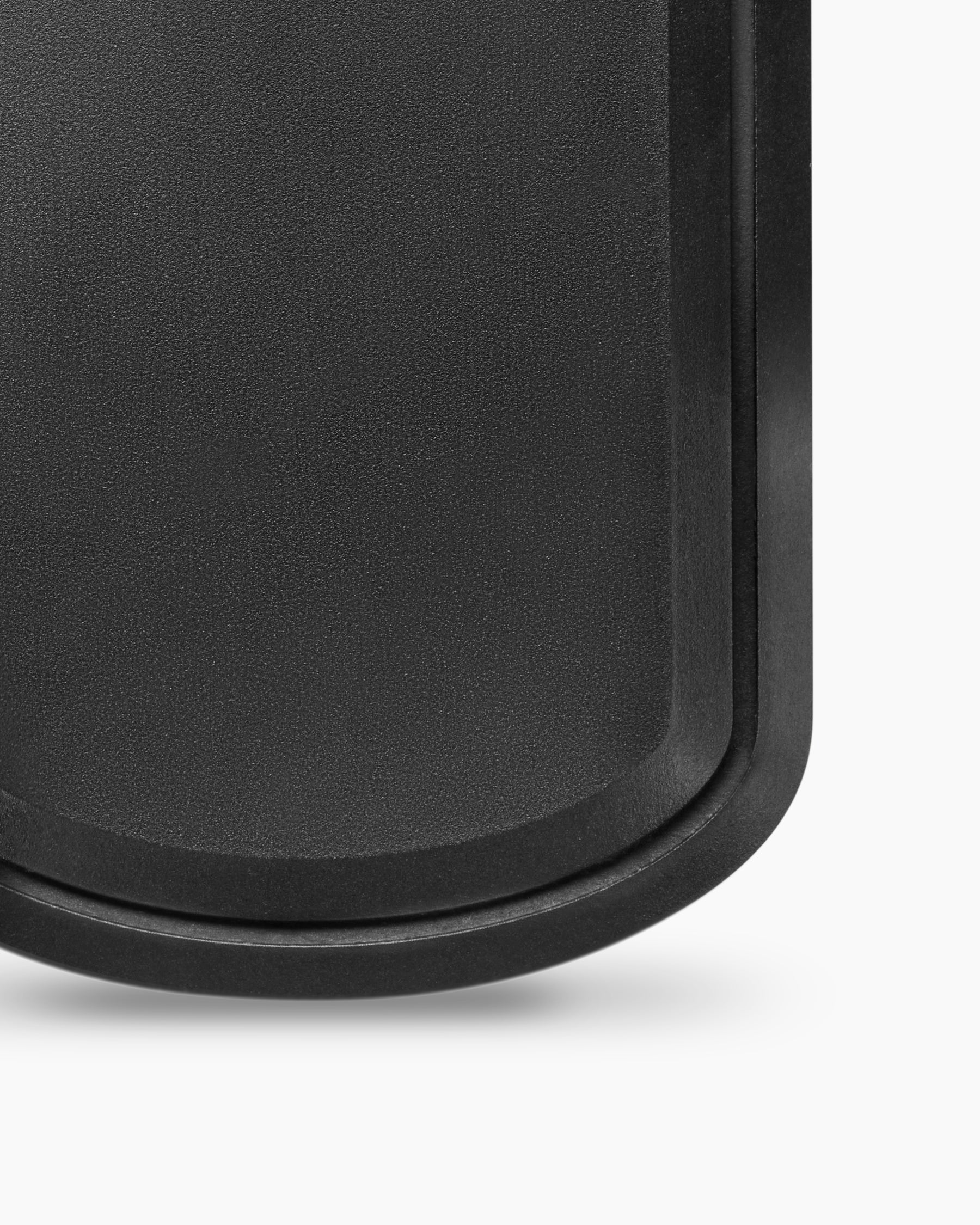 Sculpted Cable Tag in Black Titanium with Black Diamonds, 35mm - Image 6