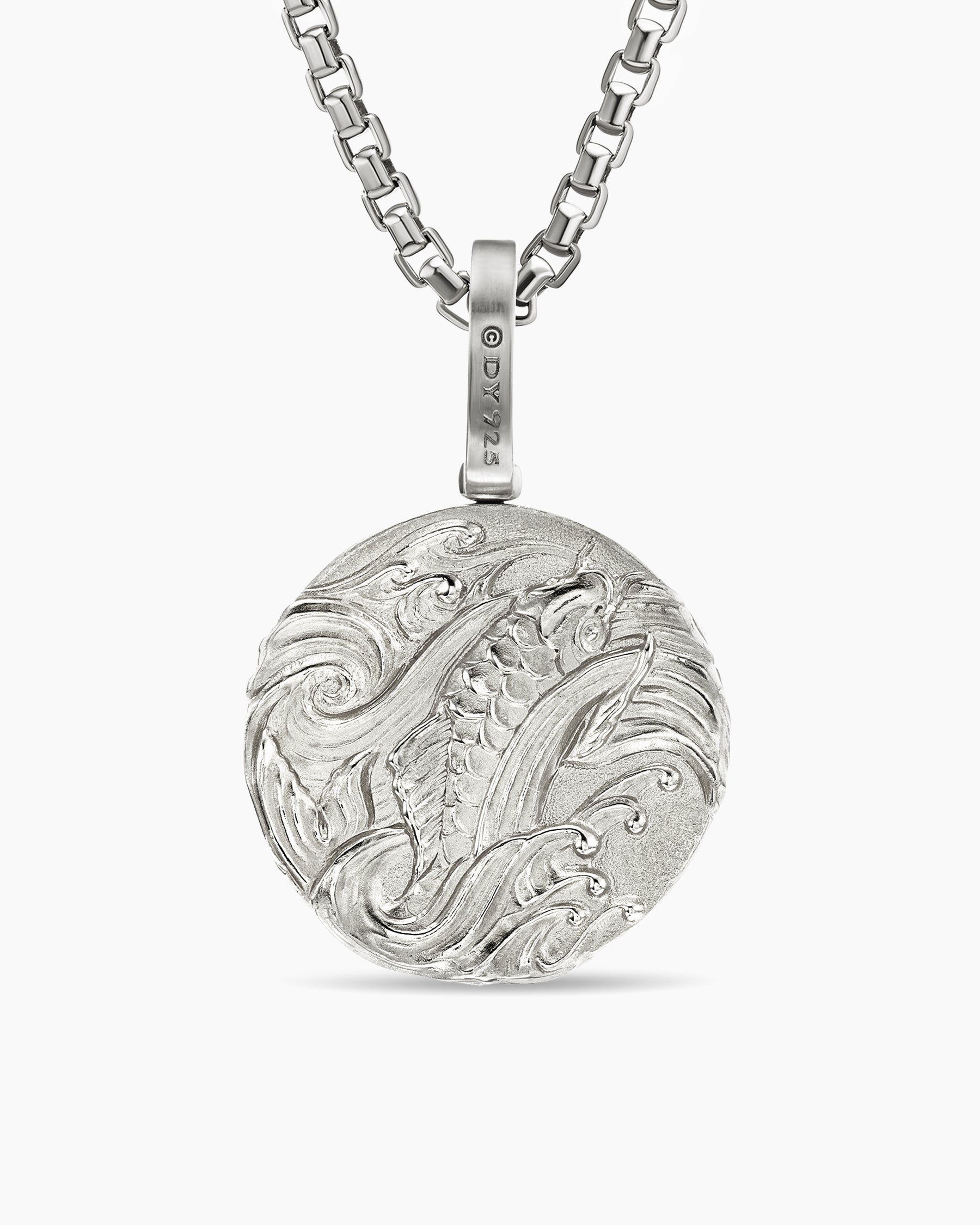 Dragon Amulet in Sterling Silver, 21mm - Image 4