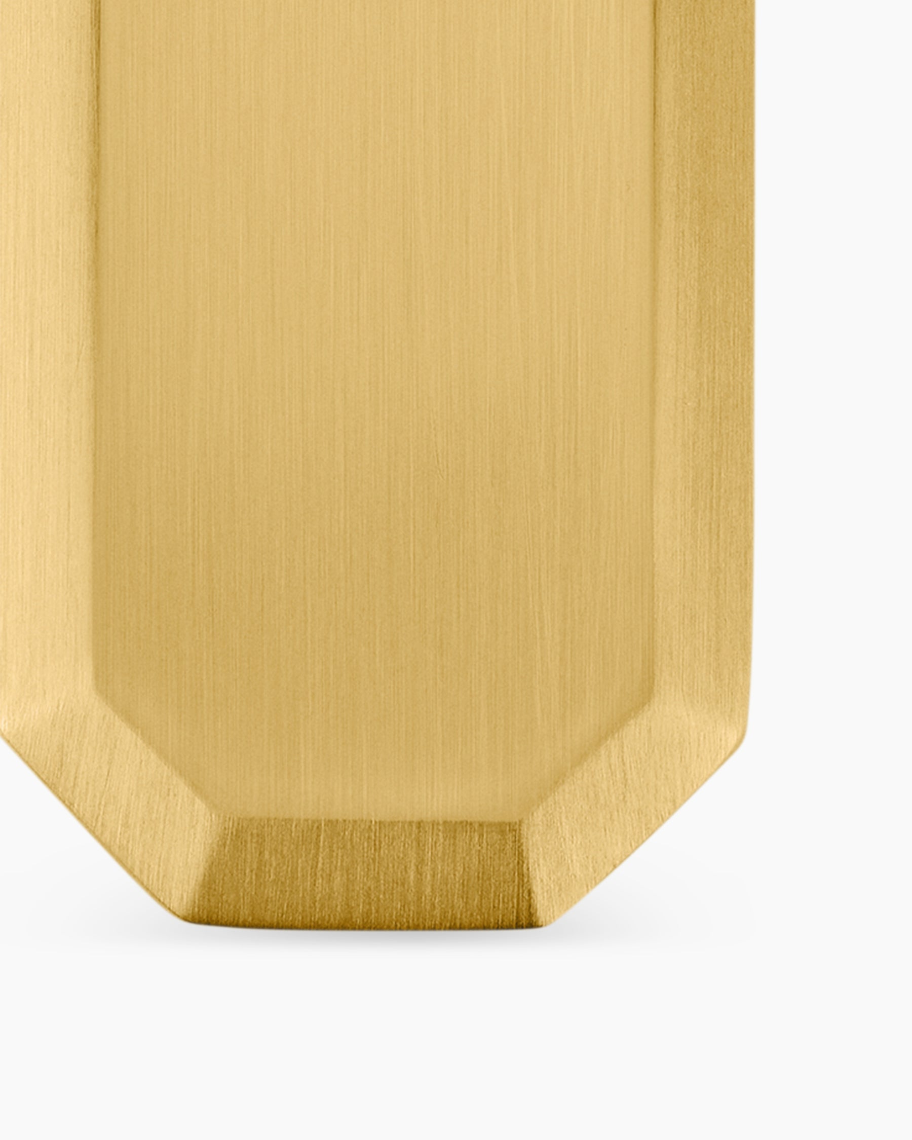 Streamline Amulet in 18K Yellow Gold, 28mm - Image 5