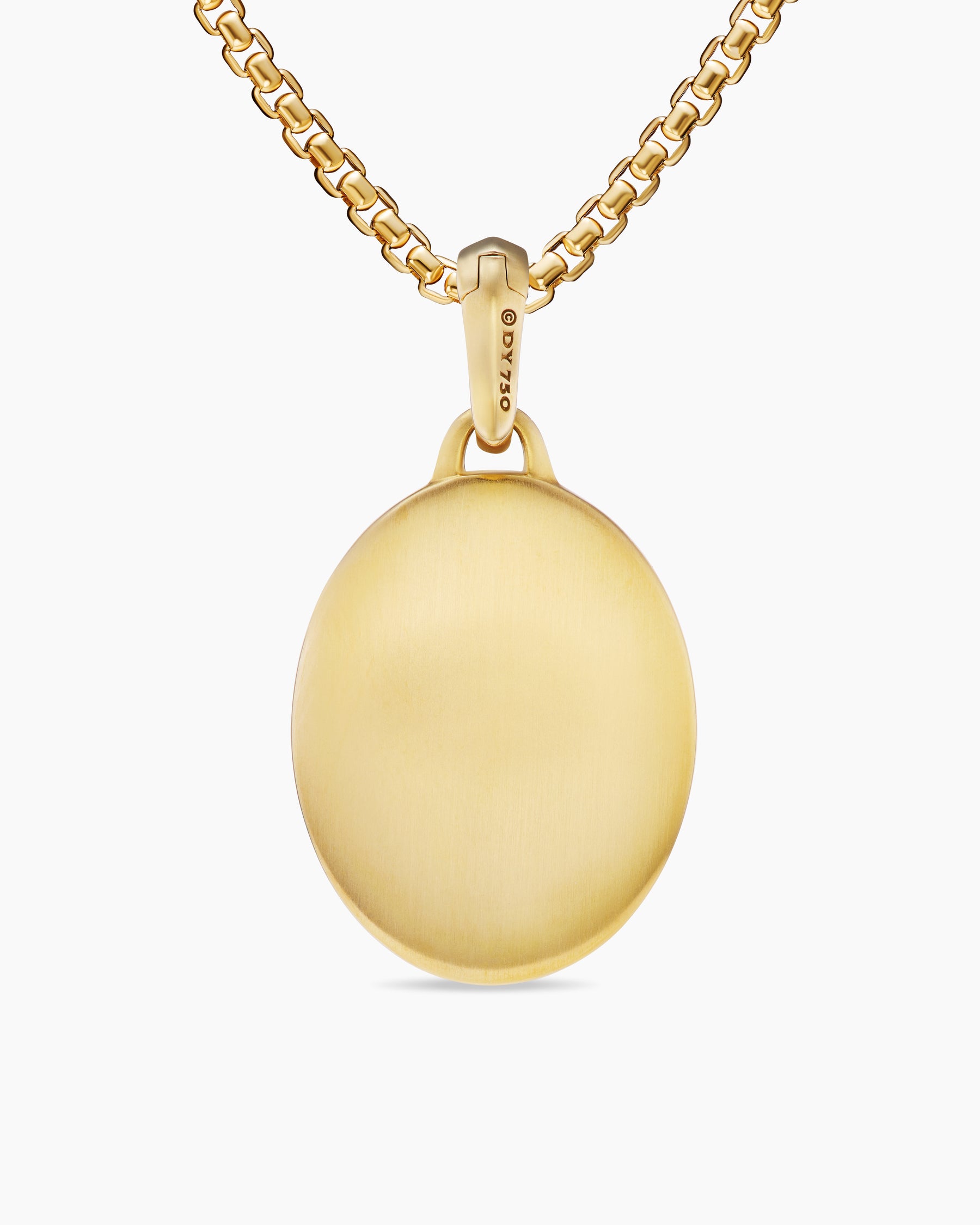 Mary Amulet in 18K Yellow Gold, 20mm - Image 4