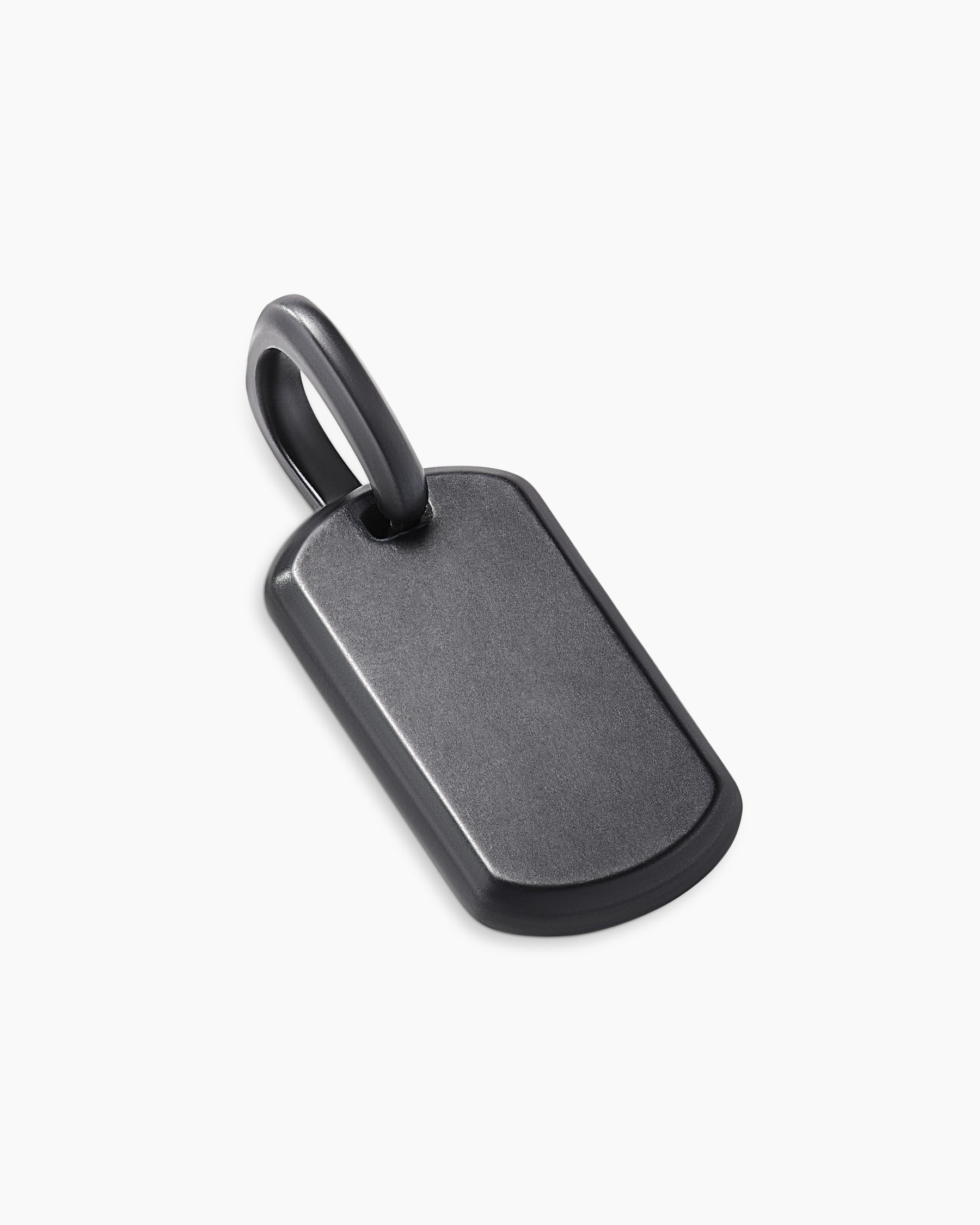 Chevron Tag in Black Titanium, 21mm - Image 3