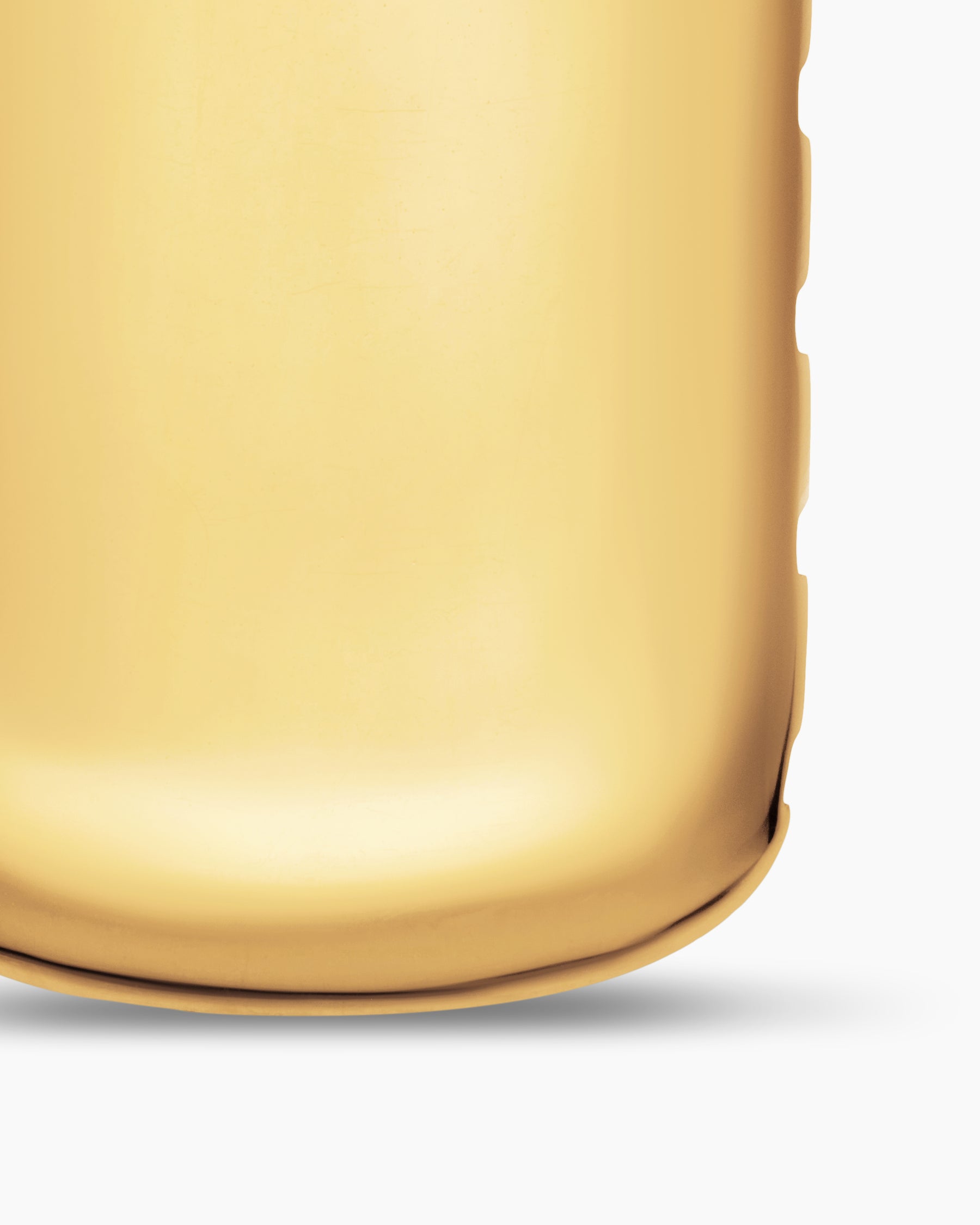 Chevron Tag in 18K Yellow Gold with Tiger's Eye, 27mm - Image 6