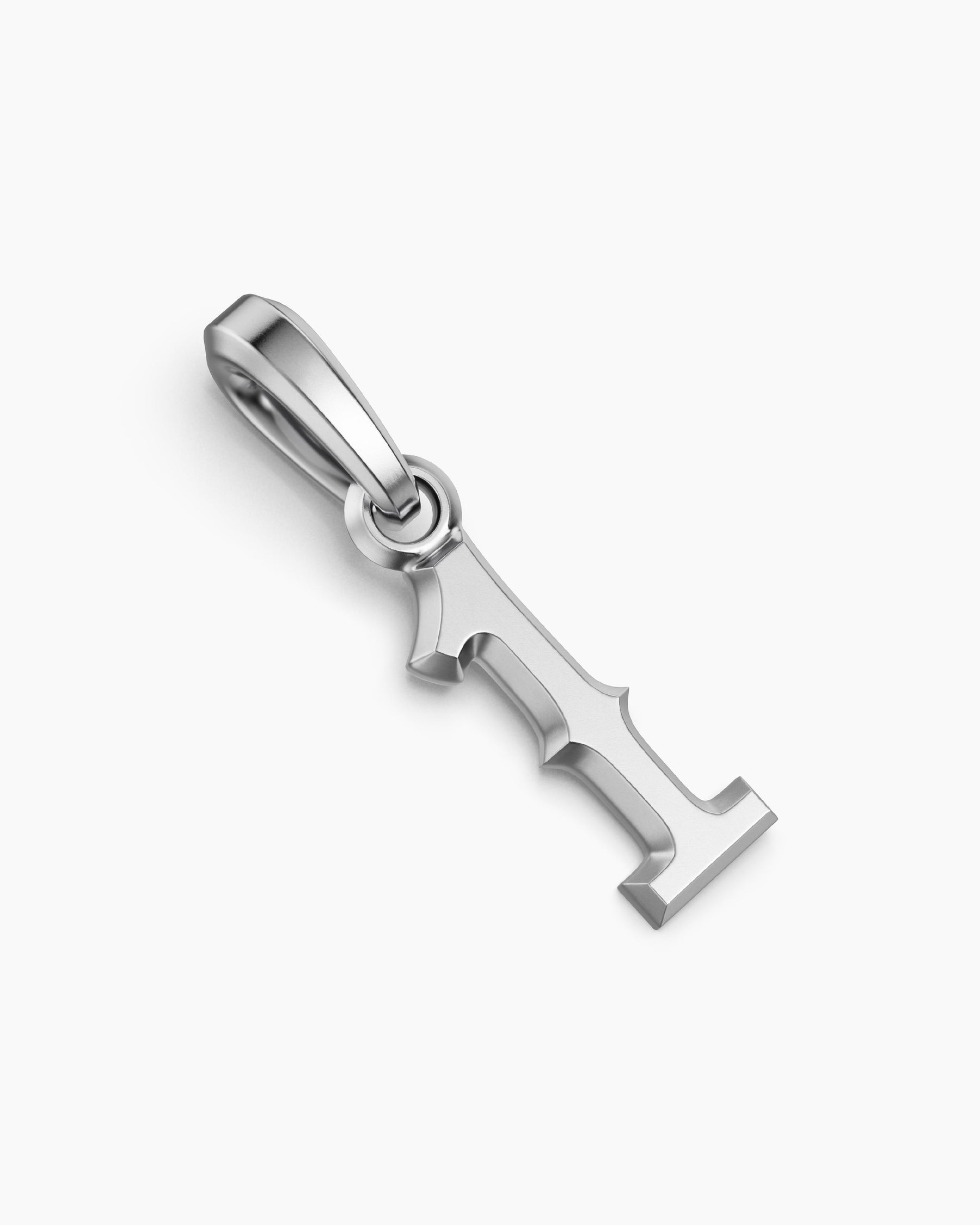 Number One Amulet in Sterling Silver, 18.6mm - Image 3