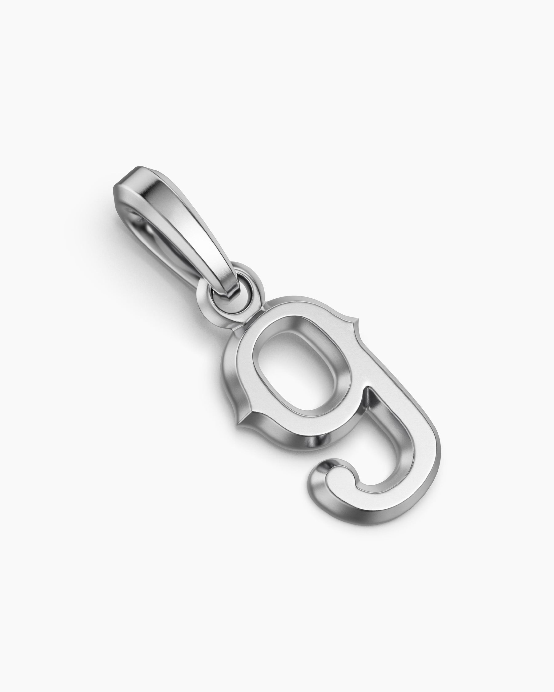 Number Nine Amulet in Sterling Silver, 18.6mm - Image 3