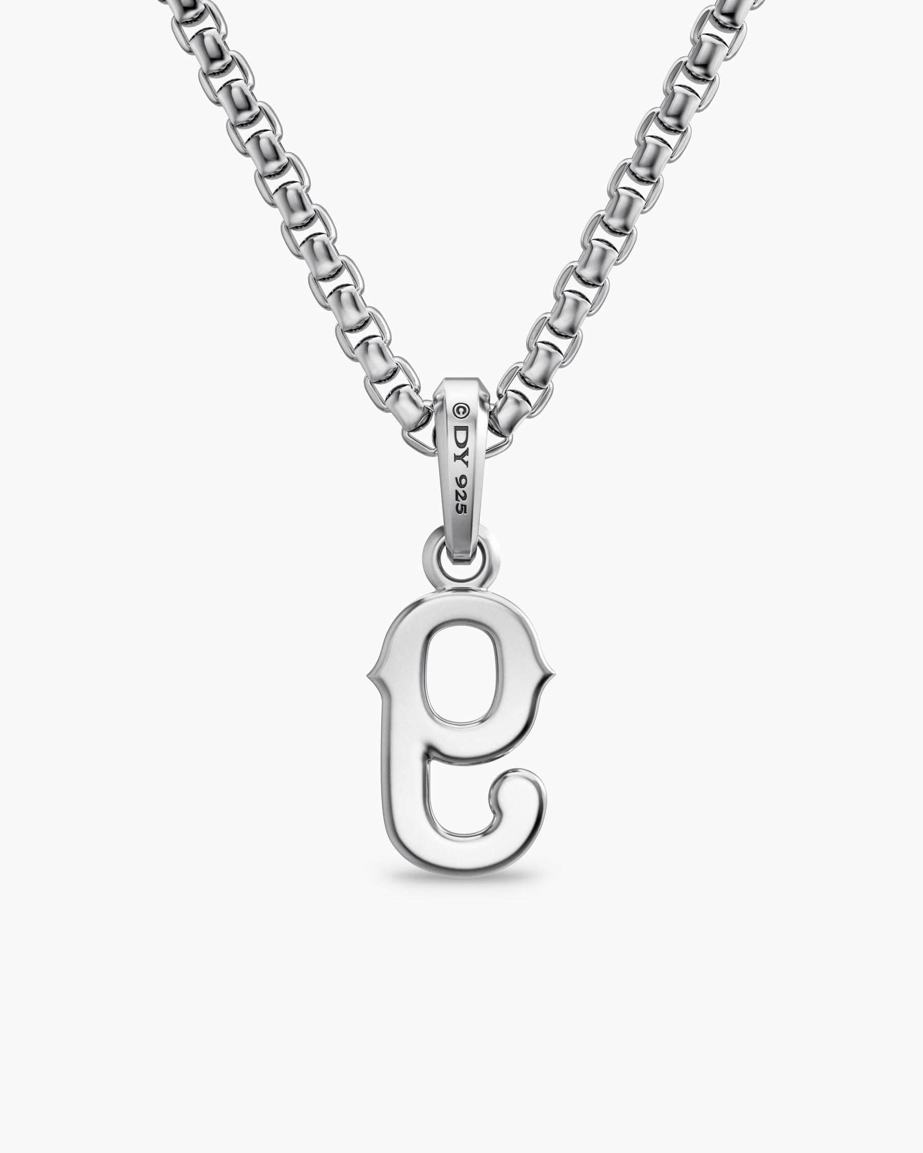 Number Nine Amulet in Sterling Silver, 18.6mm - Image 4