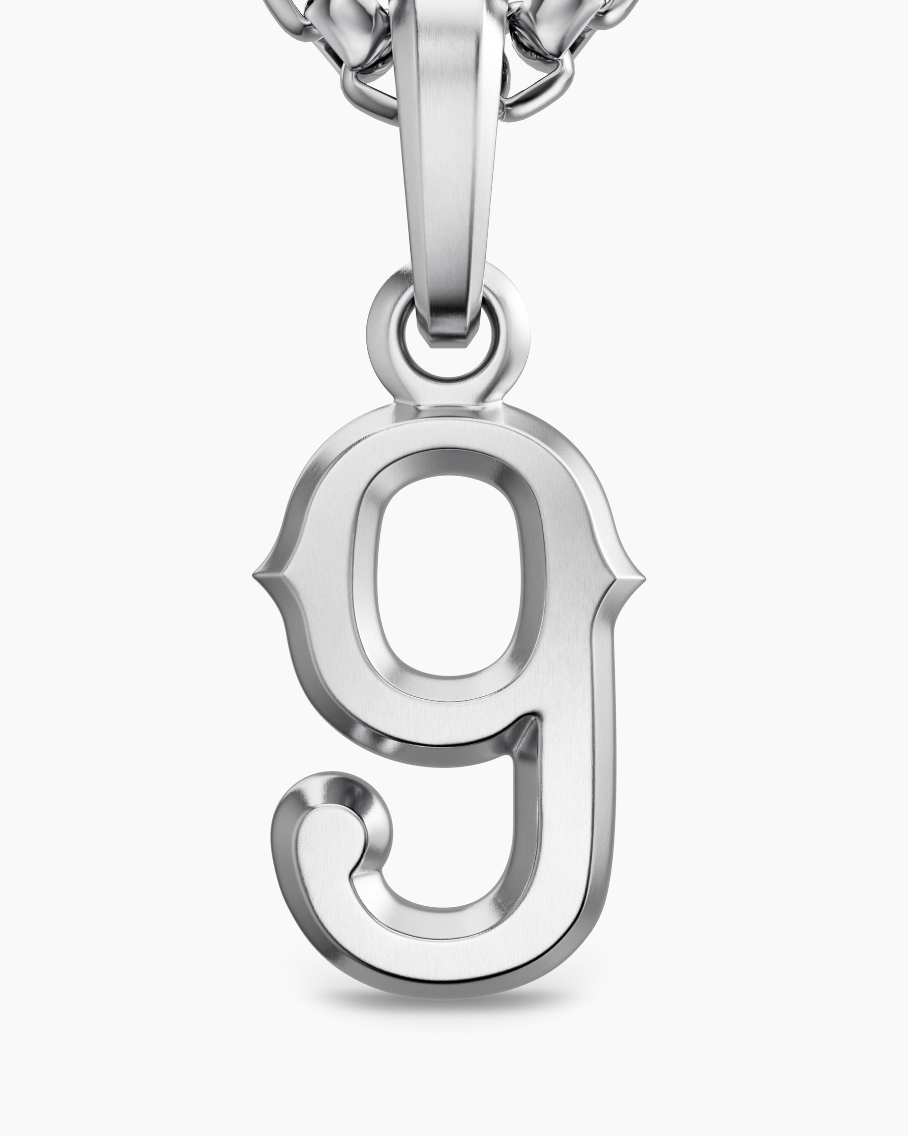 Number Nine Amulet in Sterling Silver, 18.6mm - Image 5