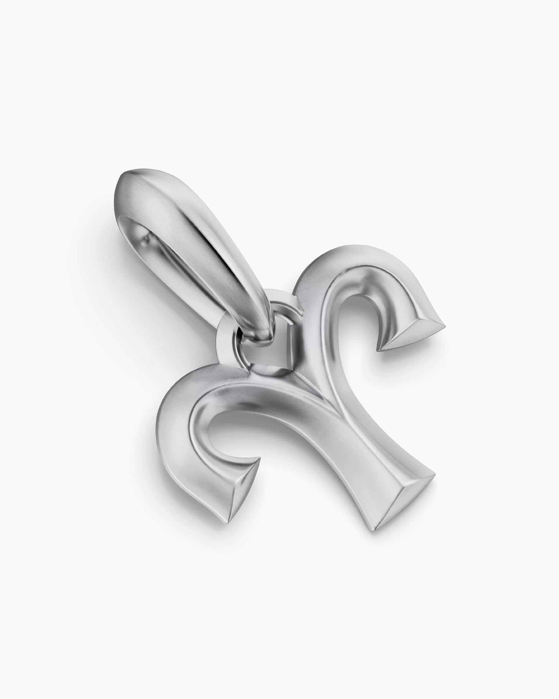 Aries Amulet in Sterling Silver, 13.4mm - Image 3