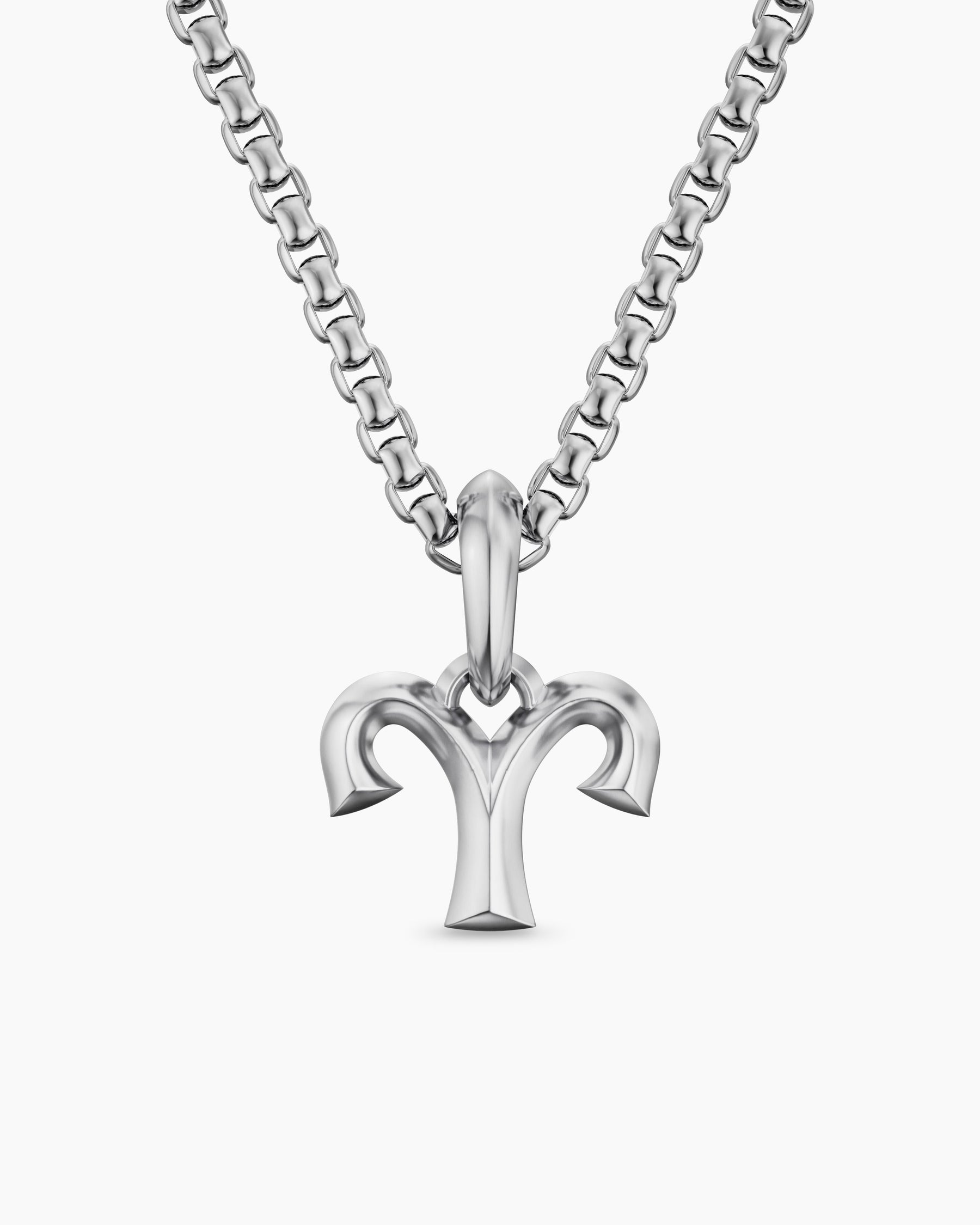 Aries Amulet in Sterling Silver, 13.4mm
