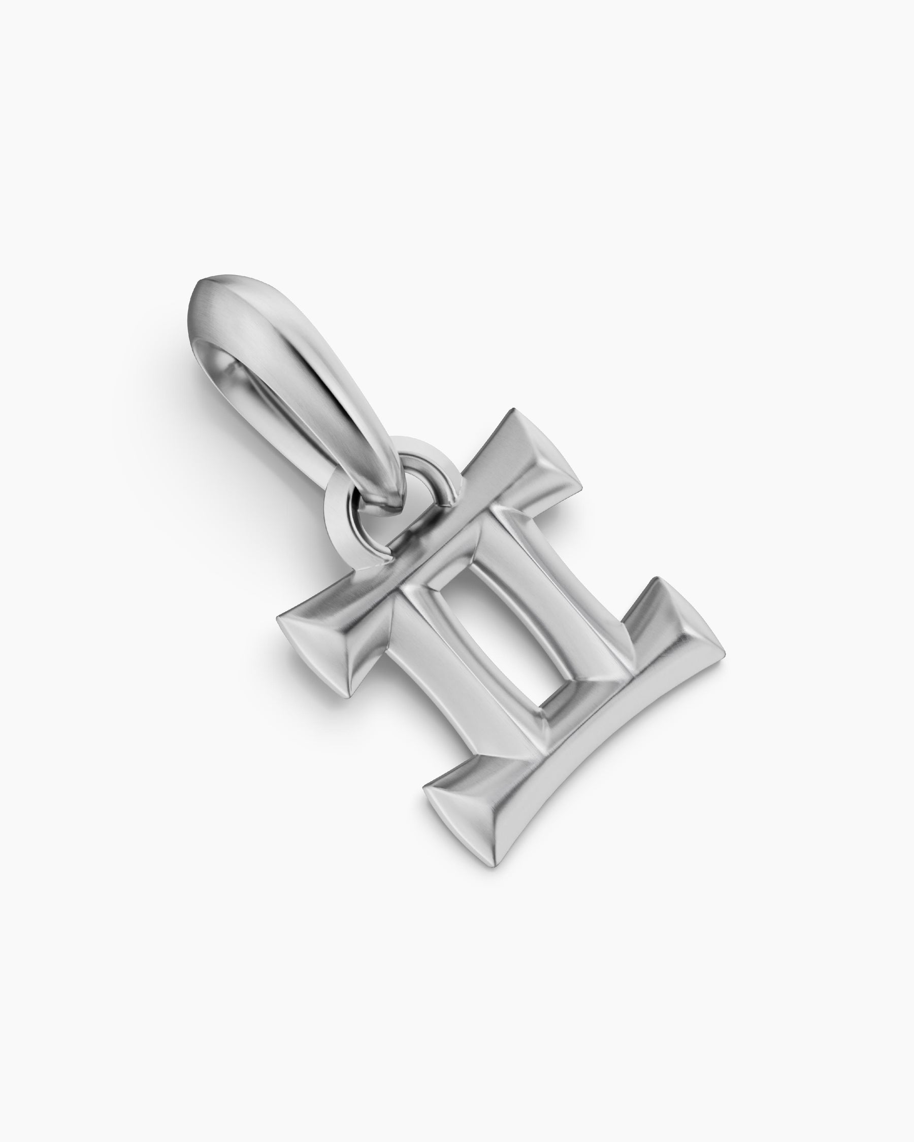 Gemini Amulet in Sterling Silver, 14.8mm - Image 3