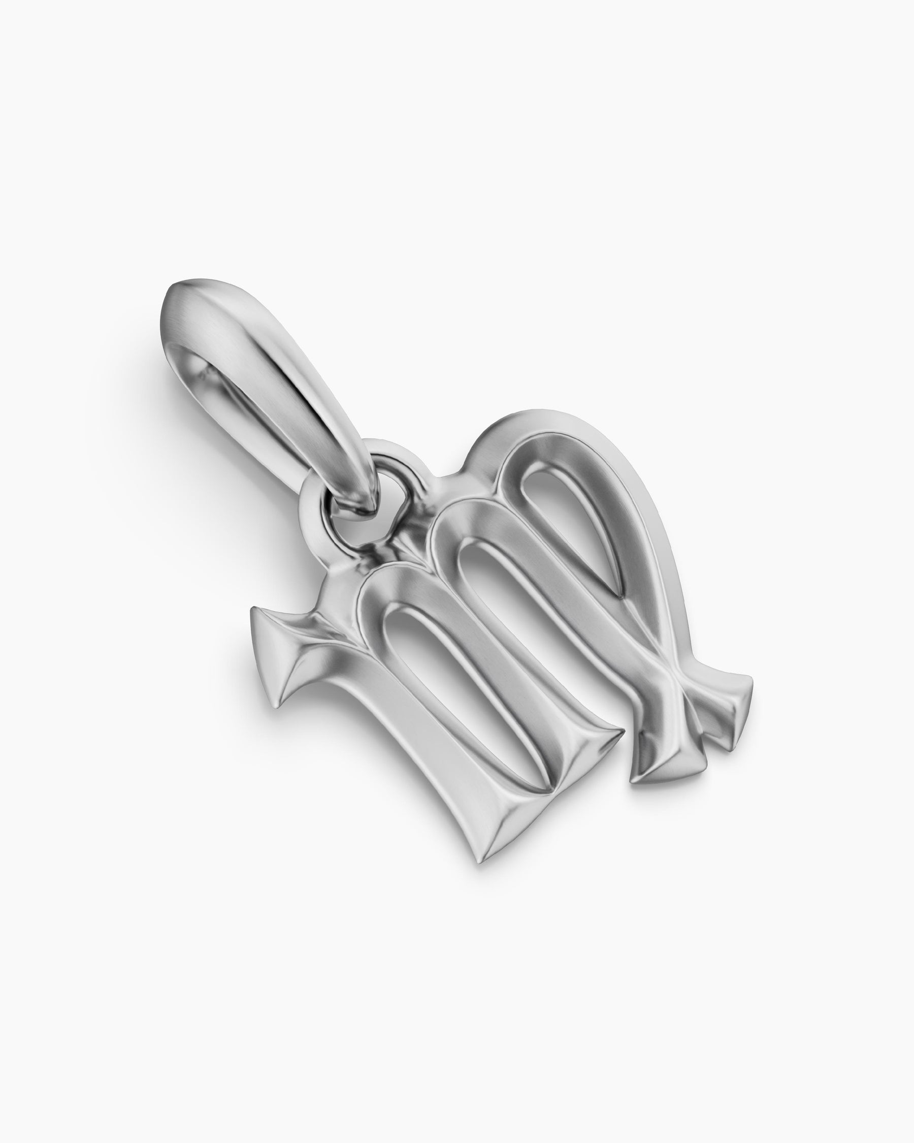 Virgo Amulet in Sterling Silver, 18.2mm - Image 3