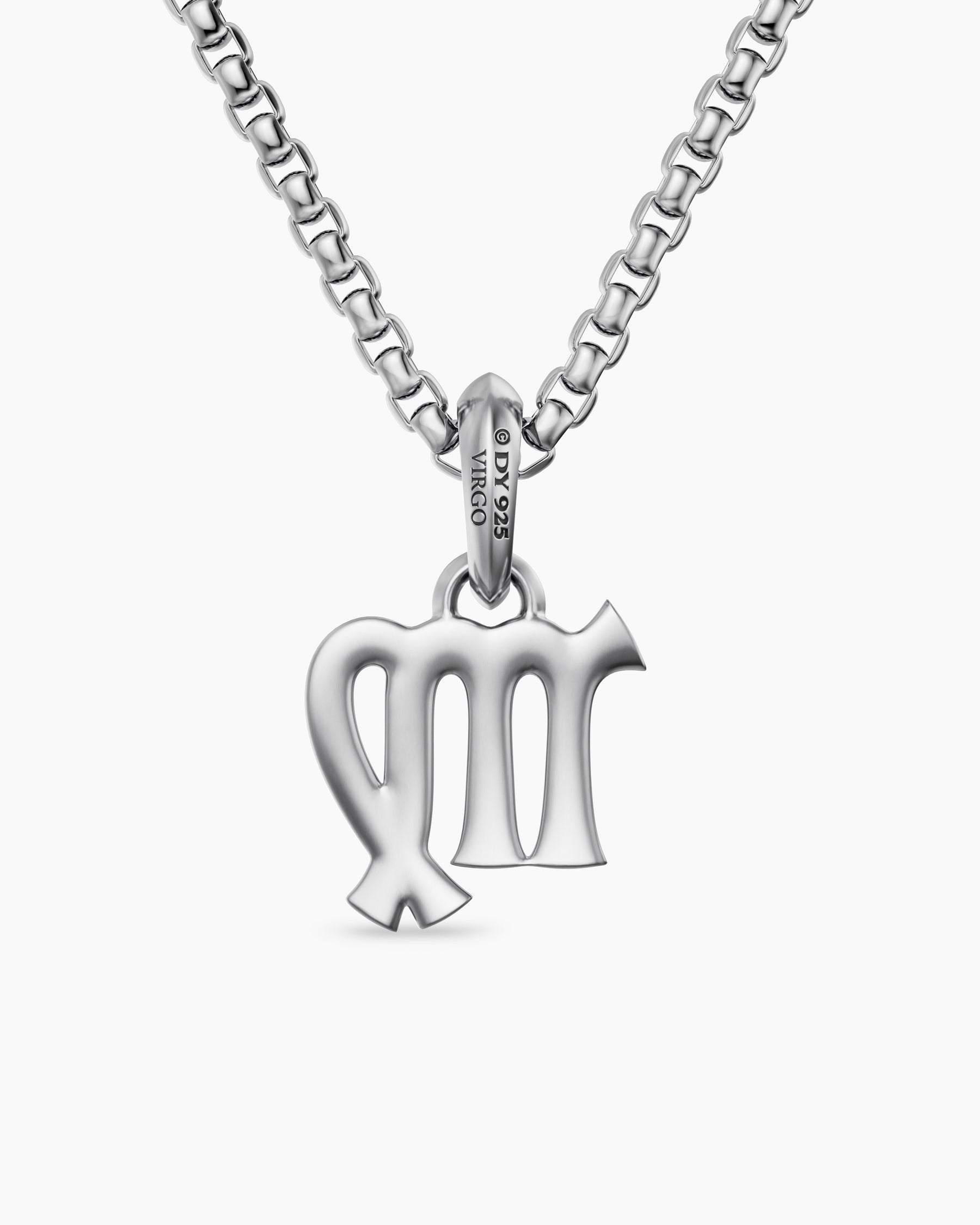 Virgo Amulet in Sterling Silver, 18.2mm - Image 4